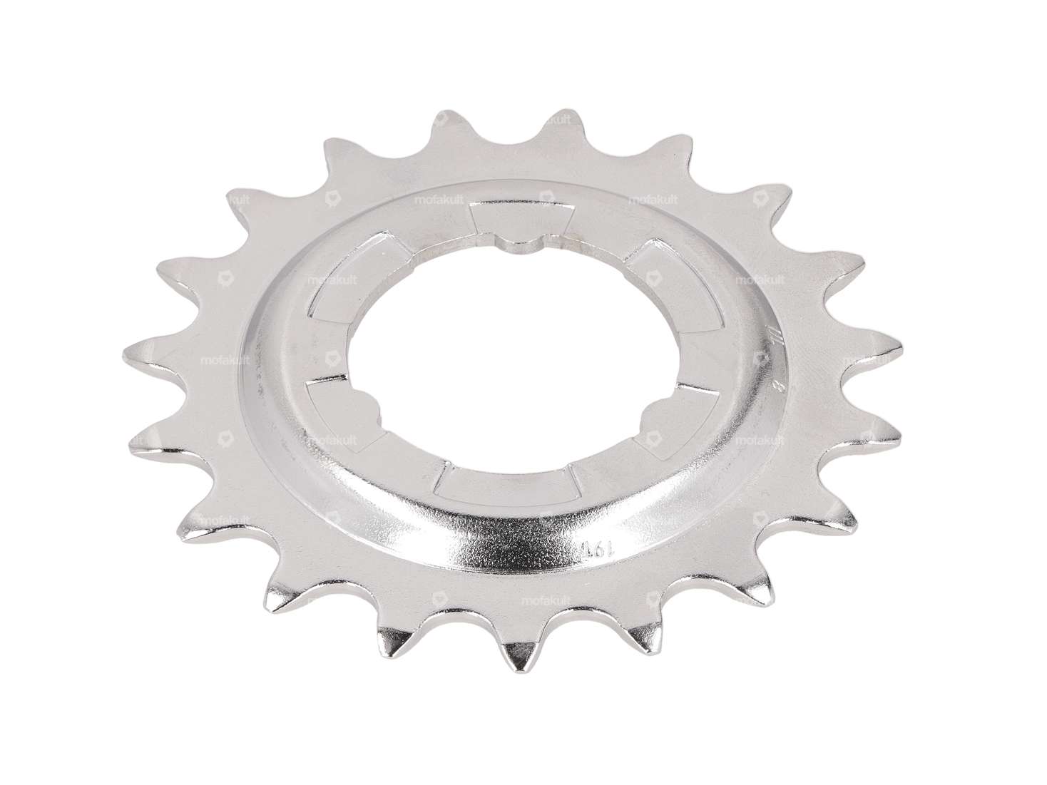 19-tooth bevel gear, slightly offset, chrome Carousel Image 2