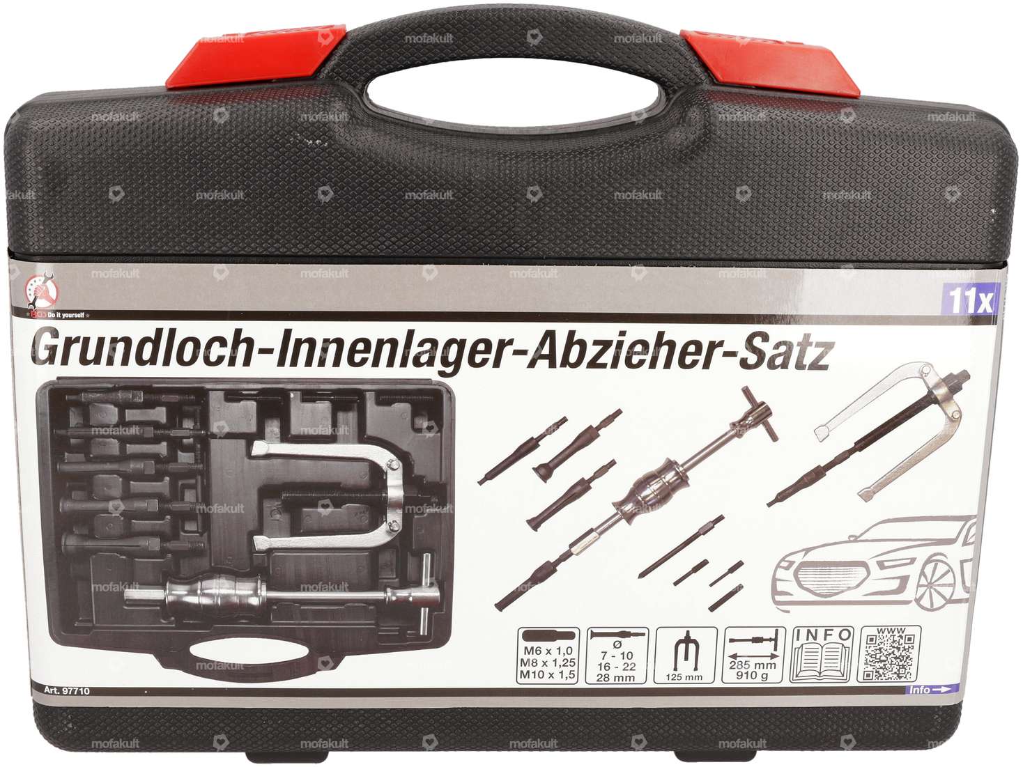 BGS bottom bracket / bottom hole puller with slide hammer Carousel Image 3