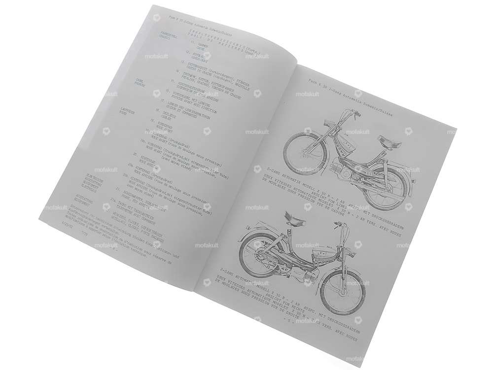 Spare parts catalog | Puch X30 N-2AH, NG-2AH, NG-Racing (CH) Carousel Image 4