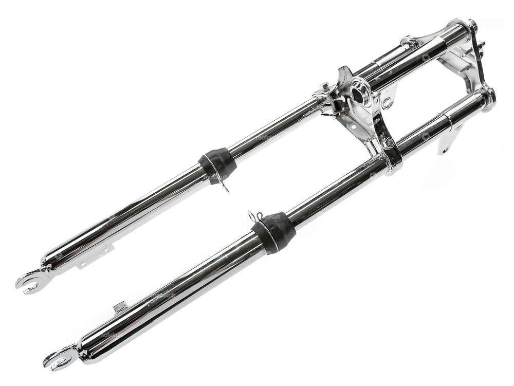 EBR fork reinforced & extended chrome | Sachs / Zündapp Belmondo Carousel Image 2