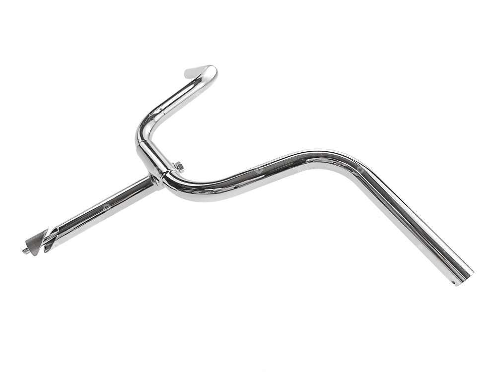 Handlebar with stem 17 cm chrome | Puch Maxi N, X30 Carousel Image 2