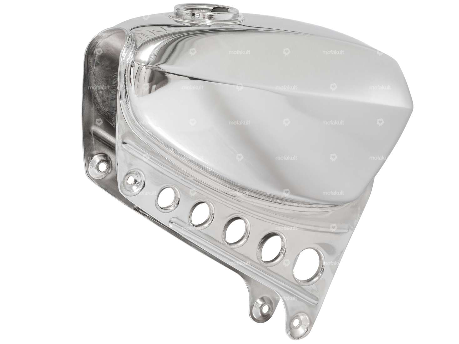 66HEROES Fuel tank Inox | Puch X30 Sport Carousel Image 1