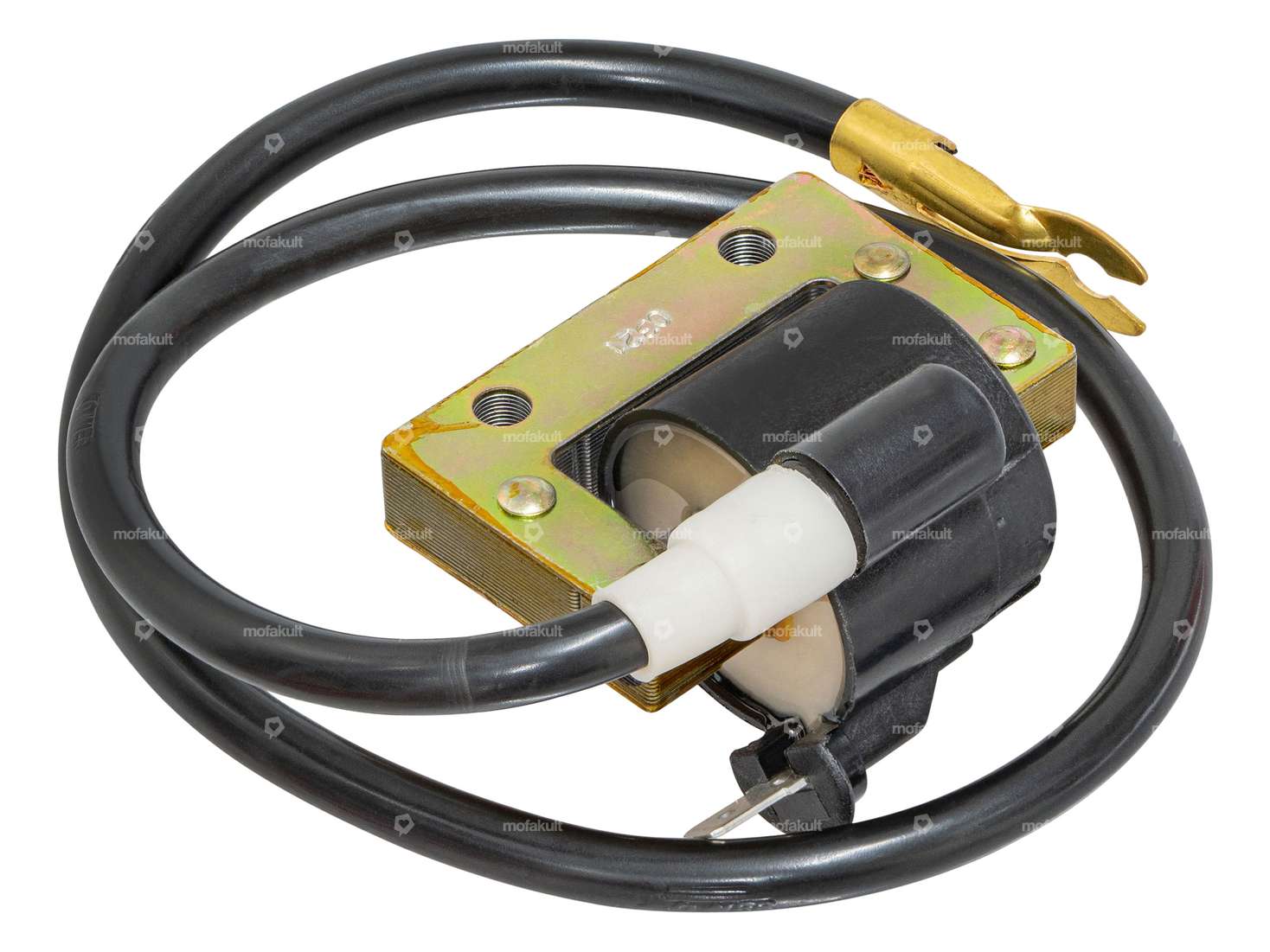 Olympia ignition coil external black | Piaggio SI, Bravo, Boxer, Grillo Carousel Image 1