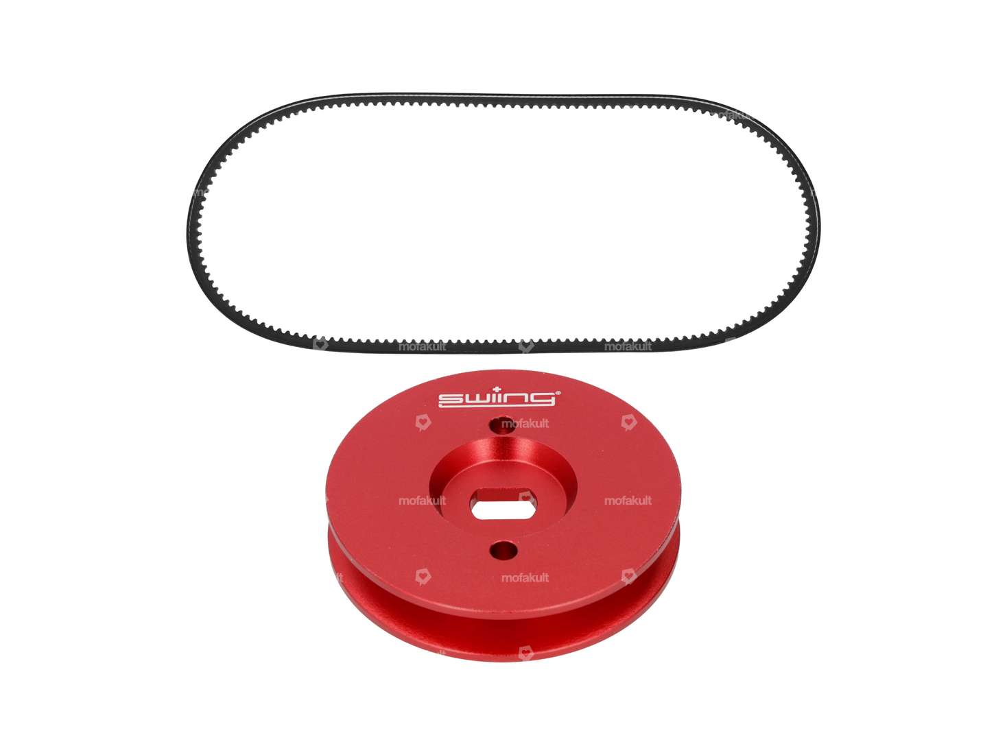 swiing® ingenious Pully 70 mm & Malossi V-belt 940 mm | Piaggio Ciao Carousel Image 1