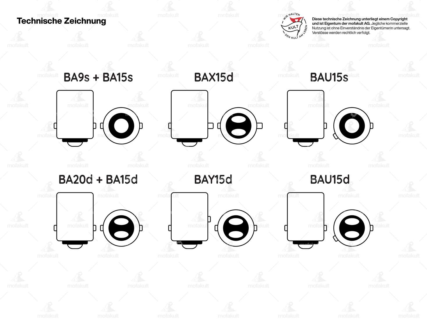 swiing® revival festoon bulb 6V - 10W (SV8.5) Ø 11x41 mm Carousel Image 2
