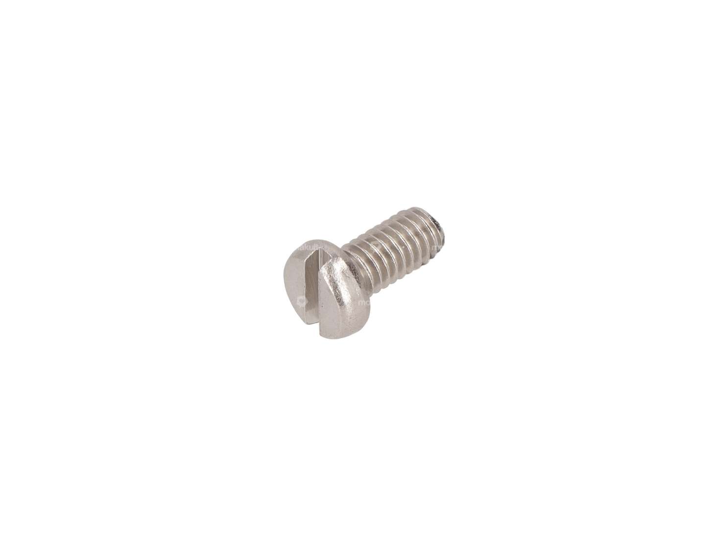 Screw M4x8 cylinder head slotted stainless steel Carousel Image 1