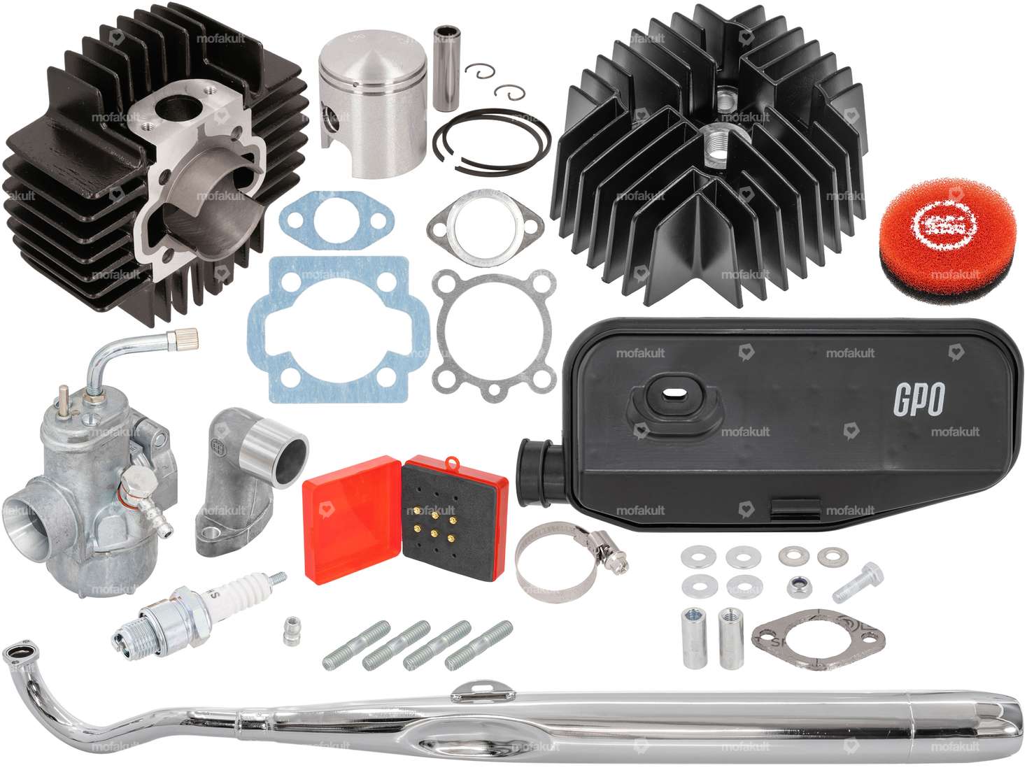 GPO tuning set 45 mm (Metrakit replica) | Puch E50 Carousel Image 1