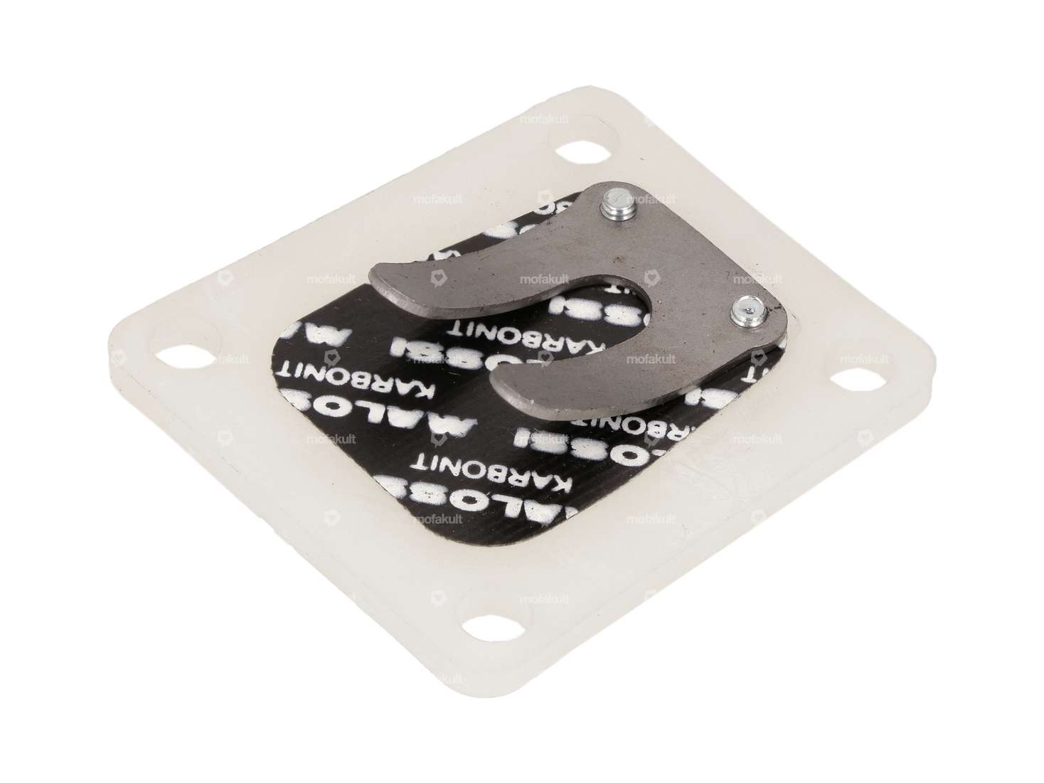 Malossi 2-folding diaphragm insert carbonite | Puch / Tomos / Peugeot Carousel Image 1