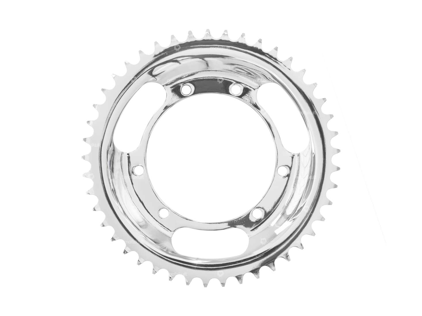 GPO sprocket 45 teeth chrome | Puch Maxi, X30 NG-2AH Carousel Image 1