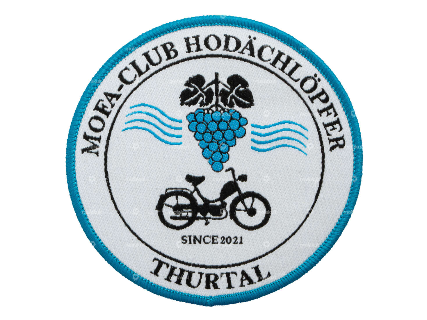 Gang Patch "Moped Club Hodächlöpfer Thurtal" Ø 80 mm Carousel Image 1
