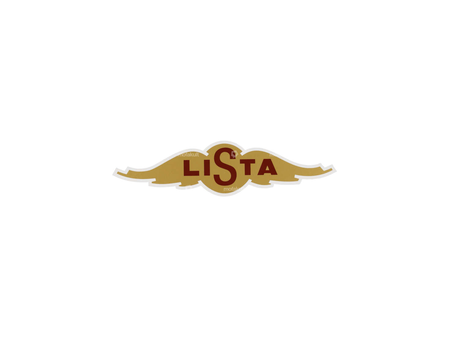 Lista" sticker 75 x 19 mm | Lista Carousel Image 1