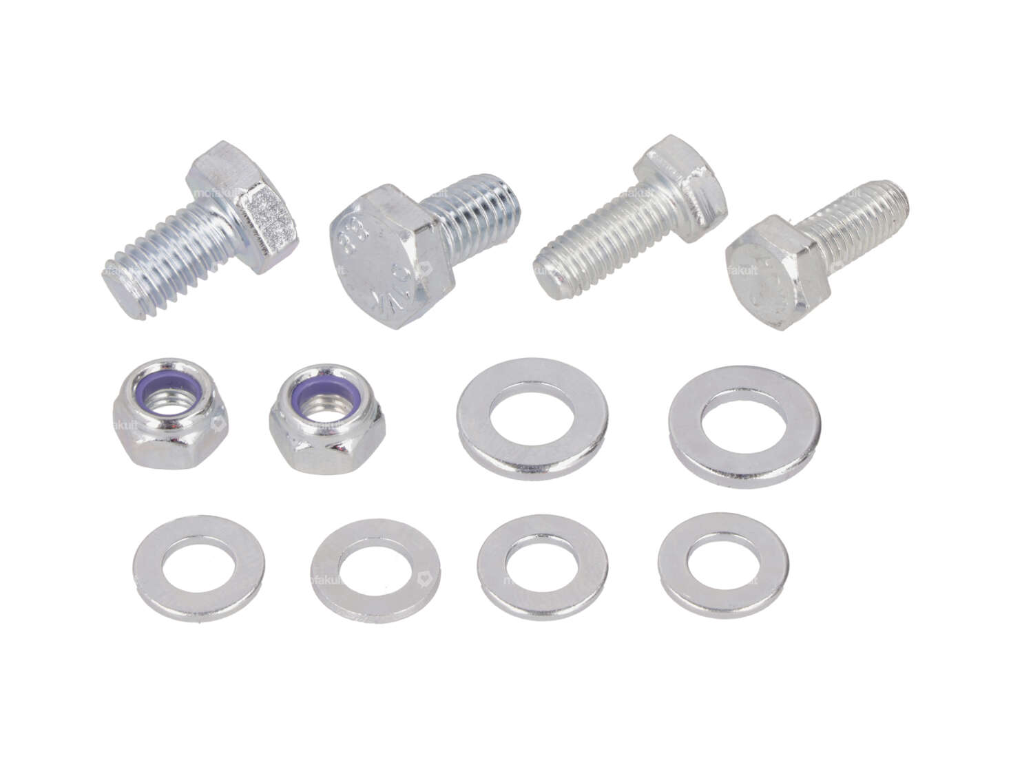 swiing® revival screw set holding bracket cockpit galvanized | Pony GTX 521 Carousel Image 1