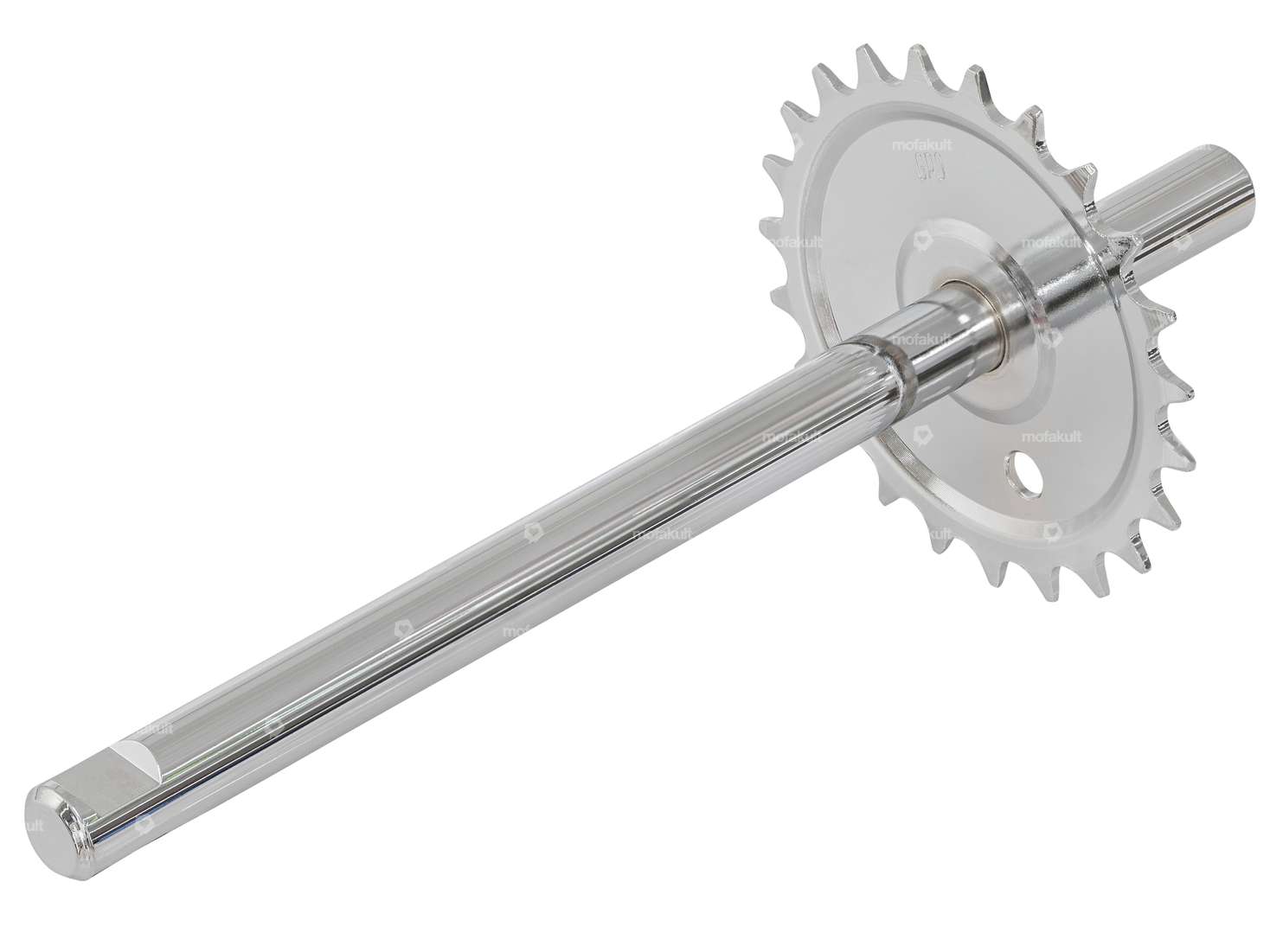 GPO pedal axle 23 teeth with keyway | Piaggio SI Carousel Image 2