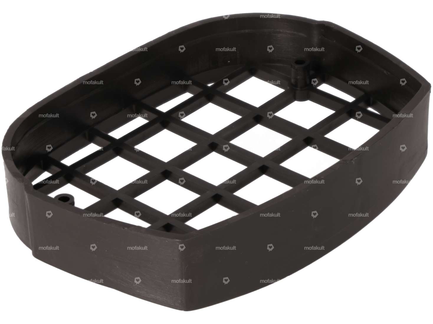 Cuppini lamp grille headlight angular black | Piaggio Ciao Carousel Image 2