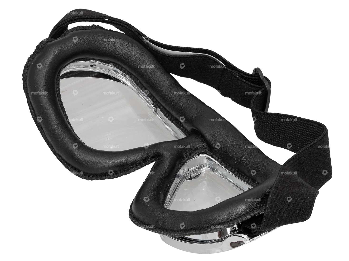 Aviator glasses curved chrome Carousel Image 2