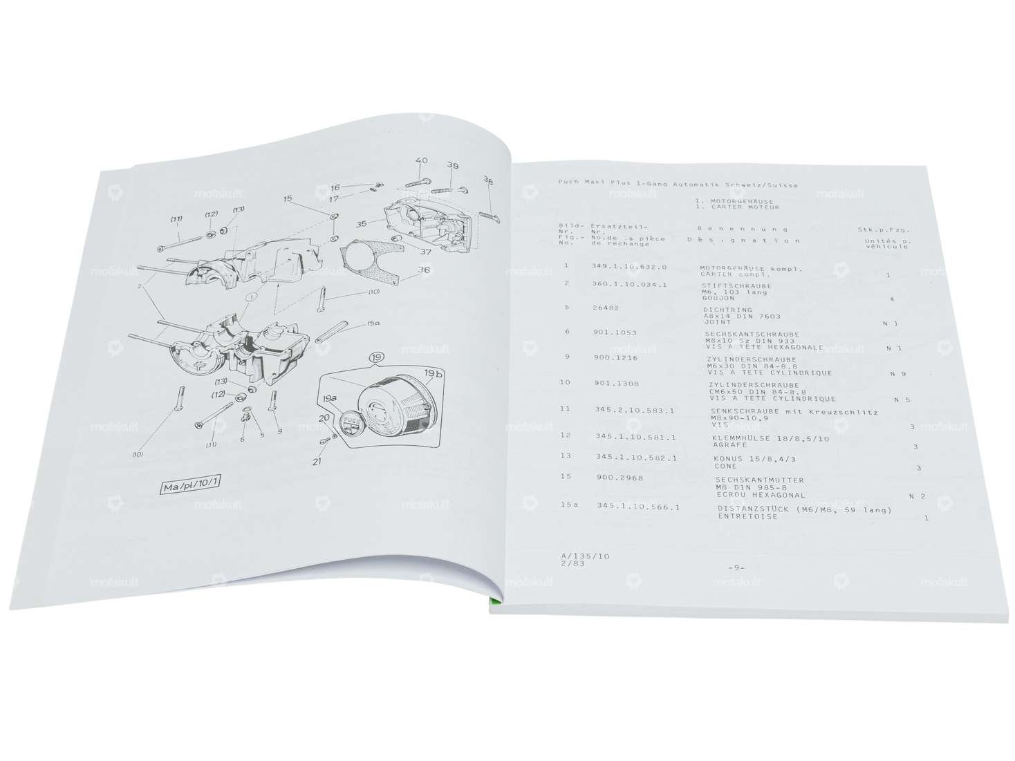Spare parts catalog | Puch Maxi Plus (CH) Carousel Image 3