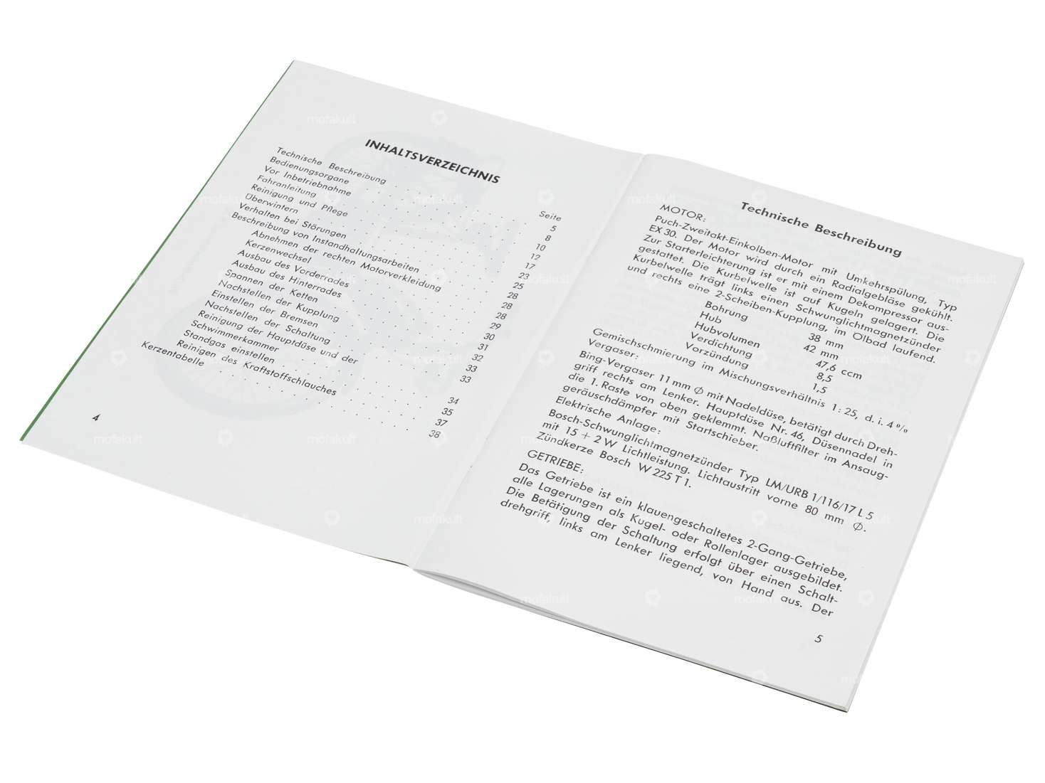 Operating instructions | Puch X30 Velux 3rd edition Carousel Image 2