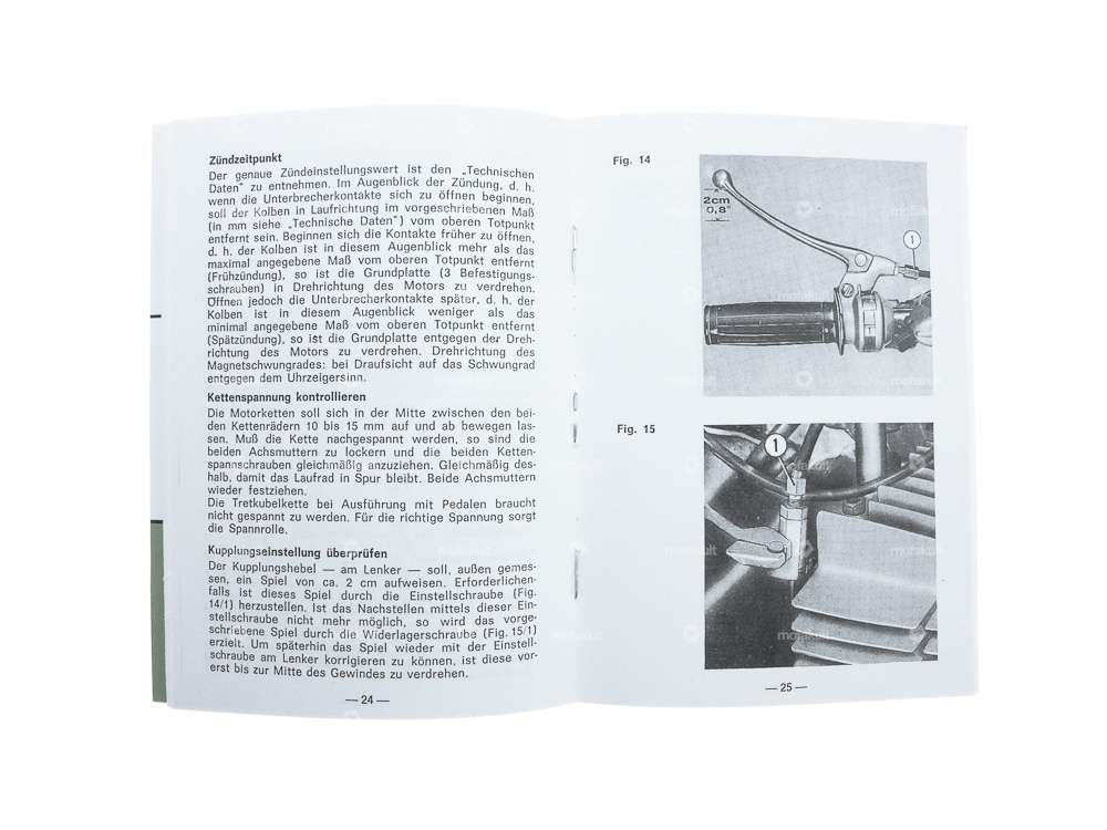 Operating instructions | Puch X30 Sport NS/NL Carousel Image 2