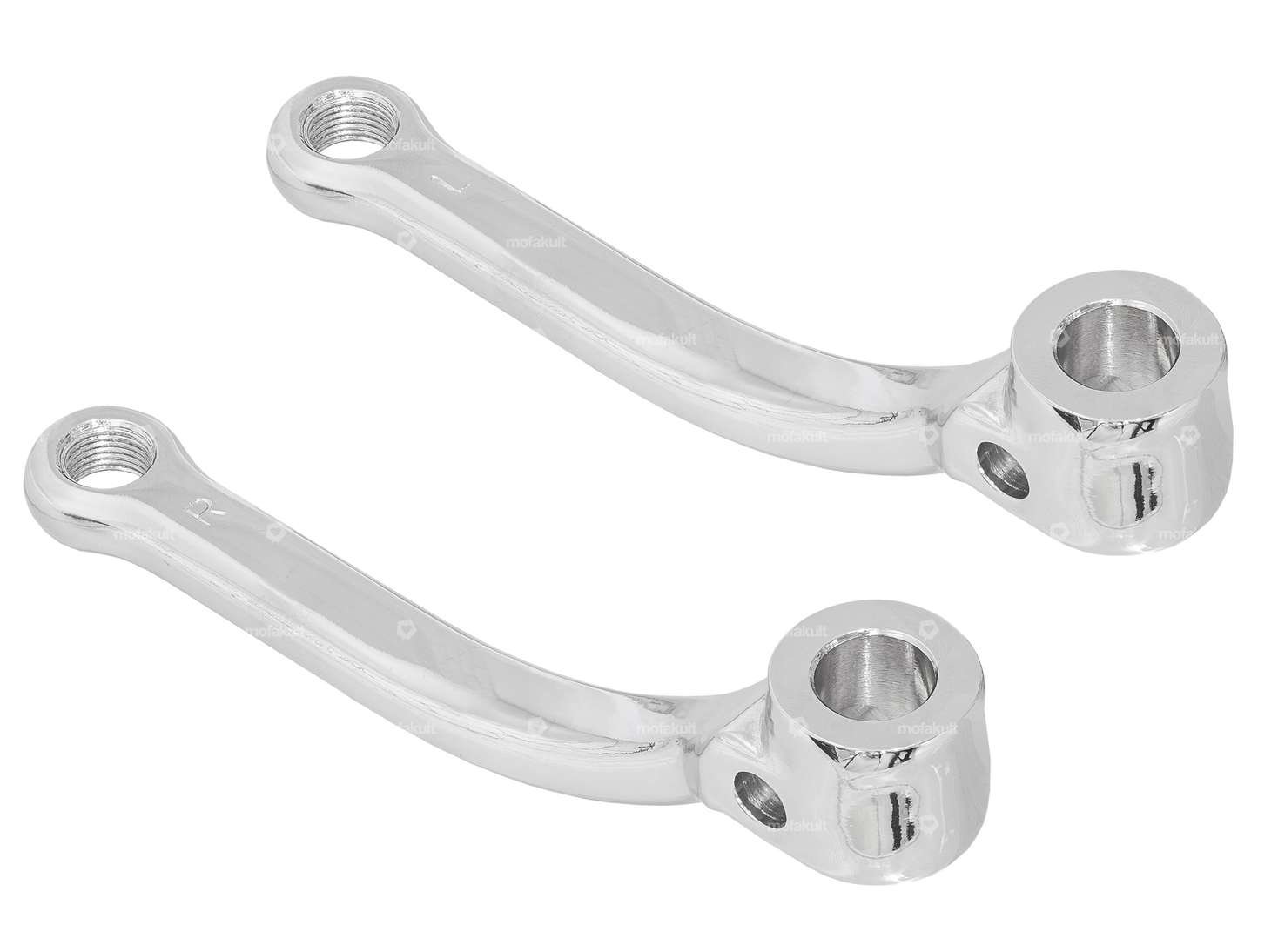 GPO pedal cranks chrome (pair) | Puch Carousel Image 2