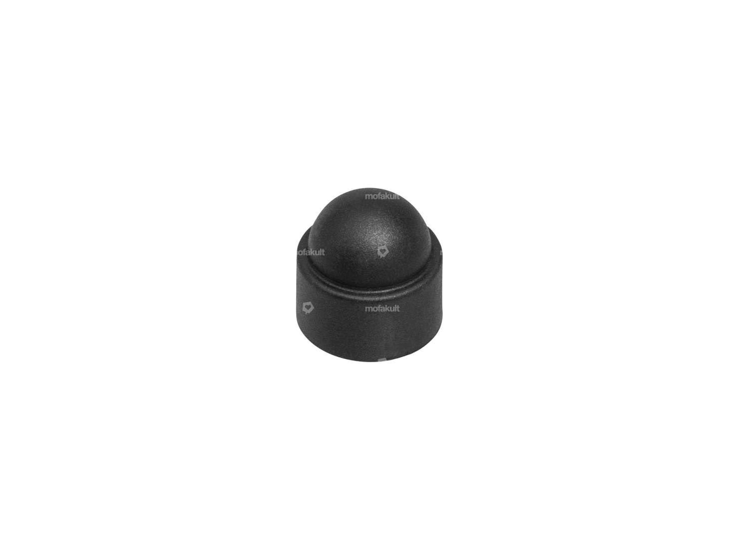 Cover cap external hexagon M6 black Carousel Image 1