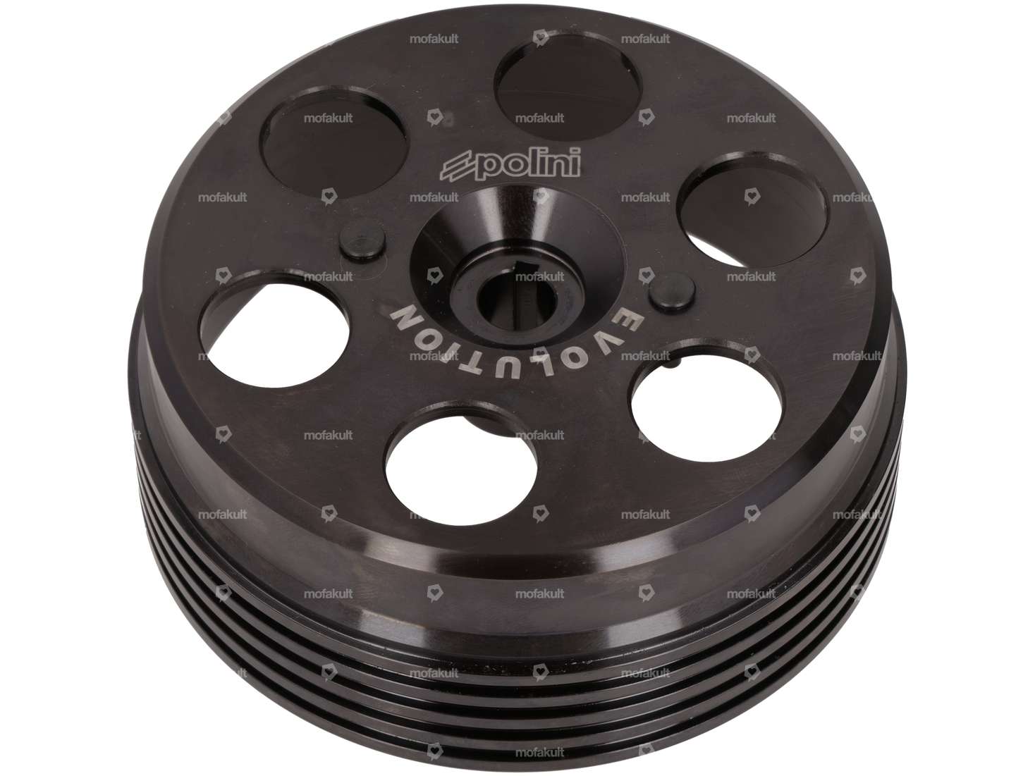 Polini EVO clutch bell (torque converter) Vario CNC | Piaggio Ciao, SI, Bravo, Boxer Carousel Image 1