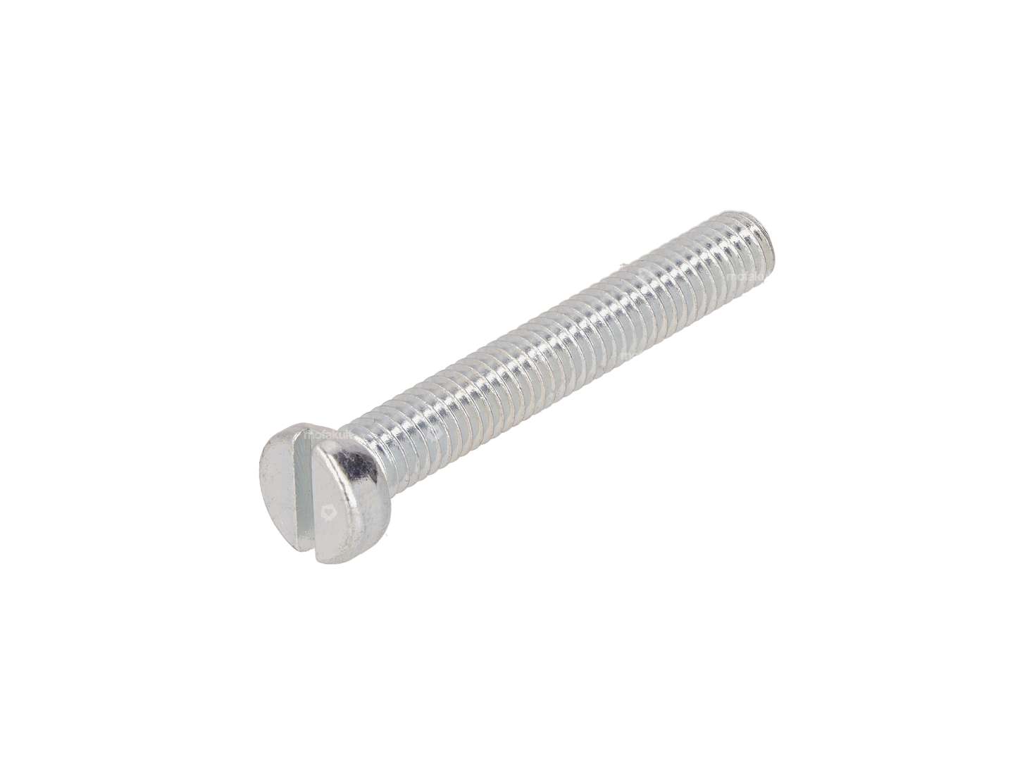 Screw M6x40 cylinder head slot galvanized Carousel Image 1