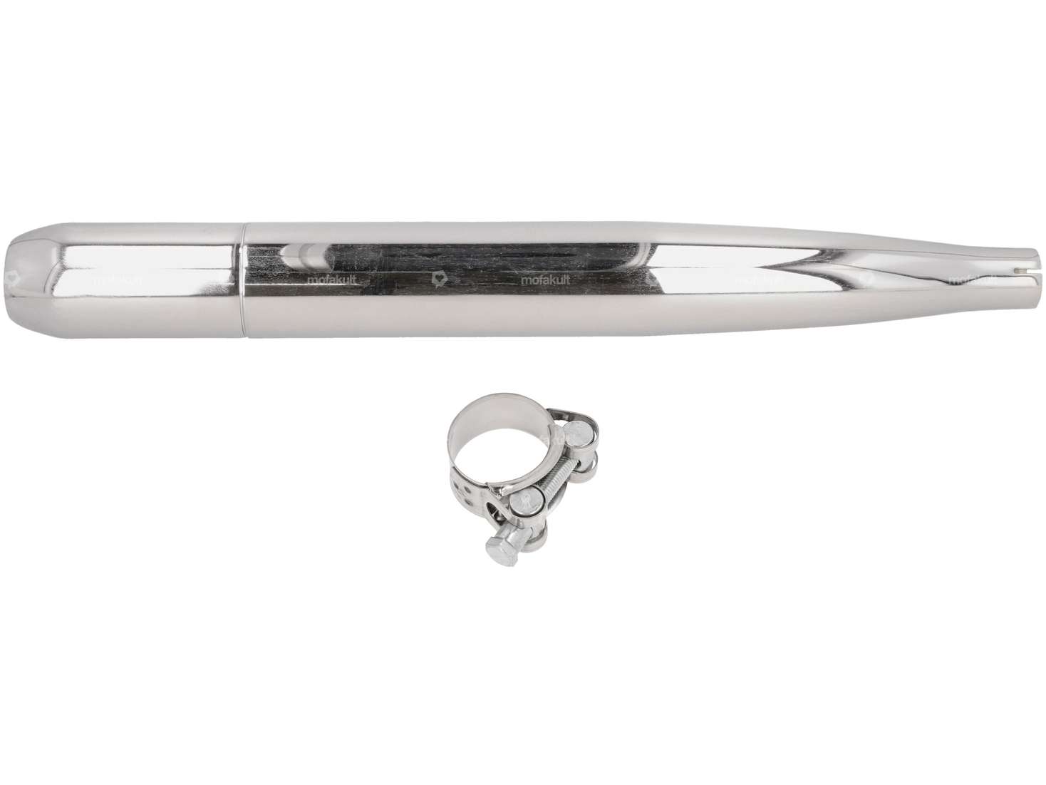 GPO exhaust cigar Ø 28 / 60 mm with exhaust clamp | Sachs 50/2, 503 Carousel Image 1