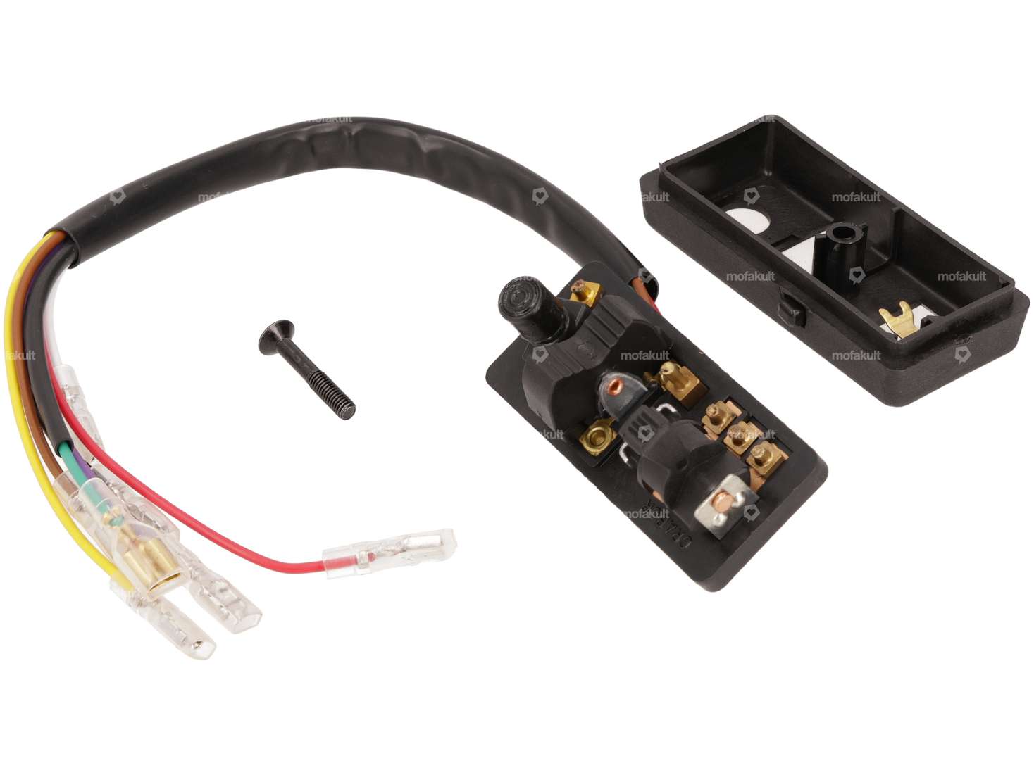 Grabor light switch 7 cables, with kill switch | Vespa P125X, P150X, P150S Carousel Image 2