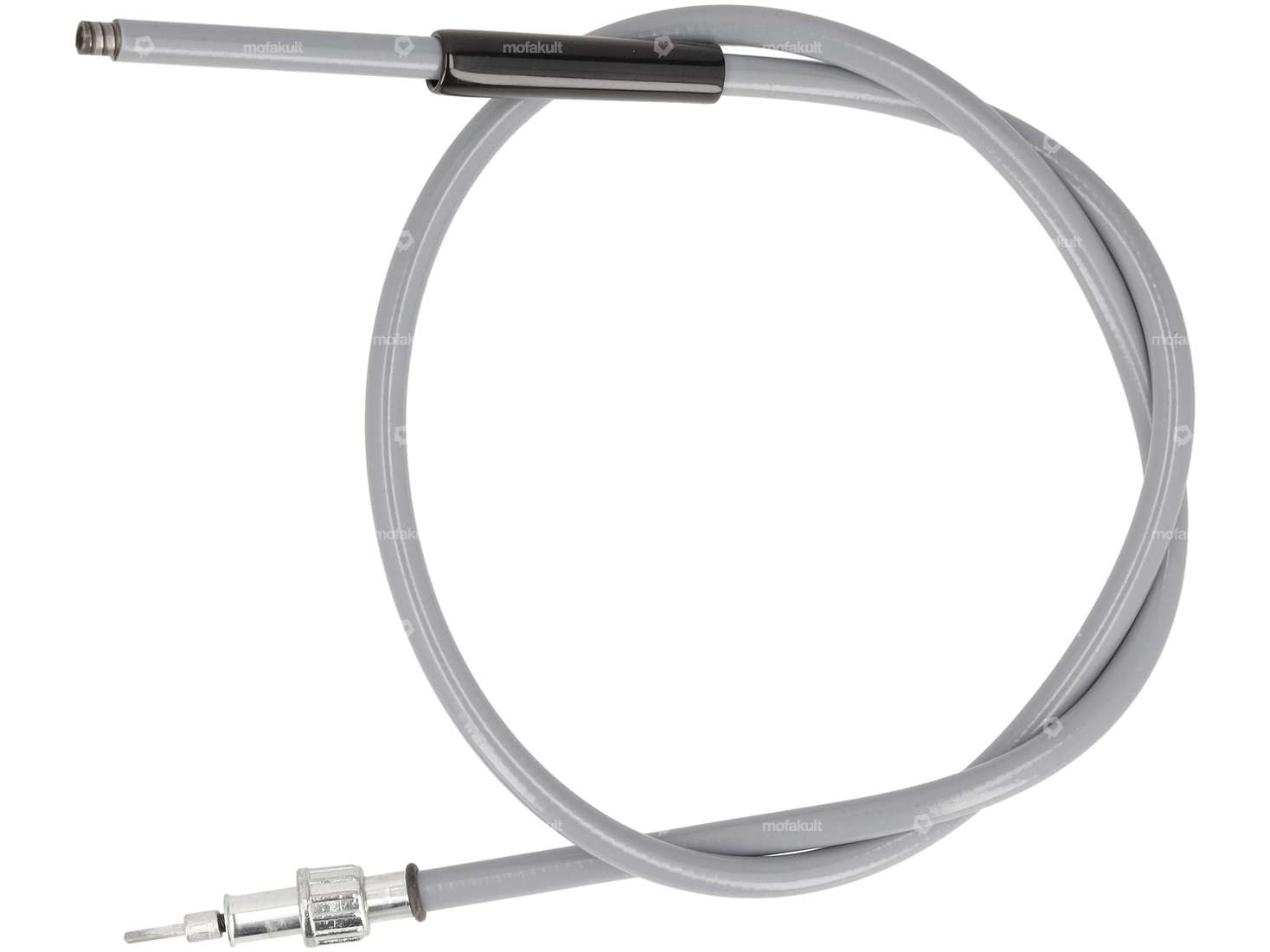 GPO speedometer cable 80 cm gray 1.8 mm square (speedometer head side) | Piaggio Ciao Carousel Image 1