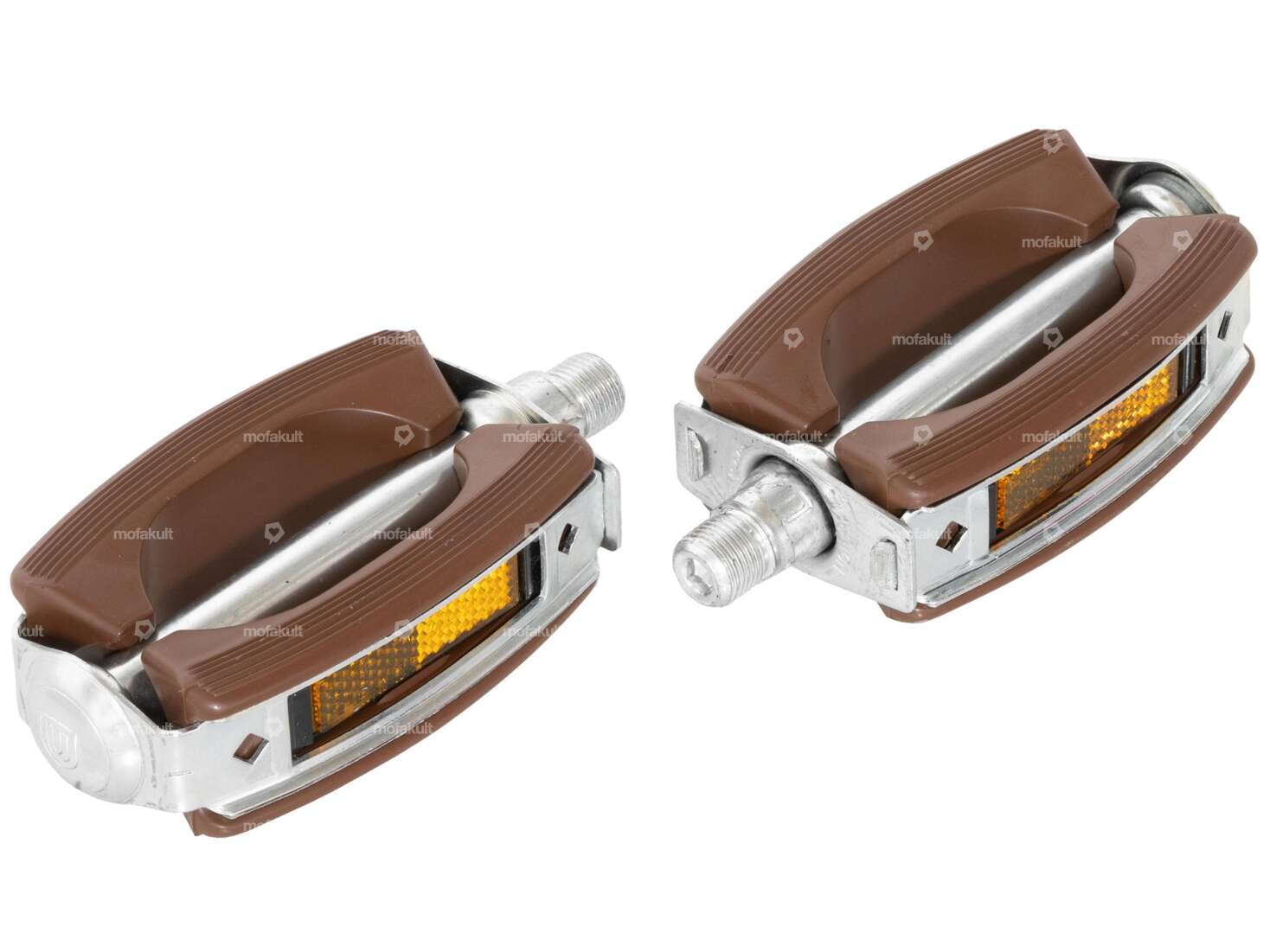 Union pedals solid brown Carousel Image 1