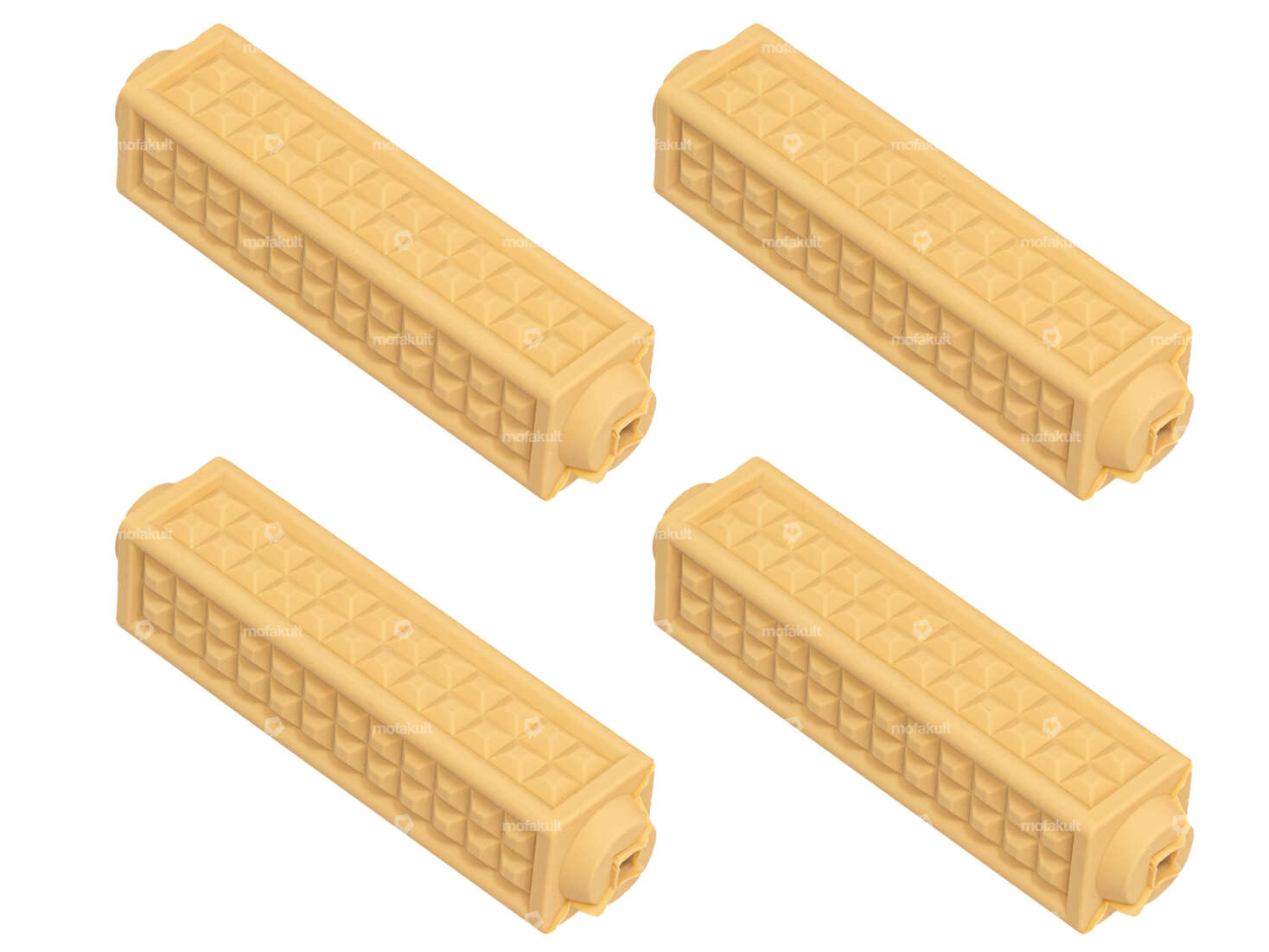 Pedal set "ECLAIR" cream | Solex / Motobécane Carousel Image 1