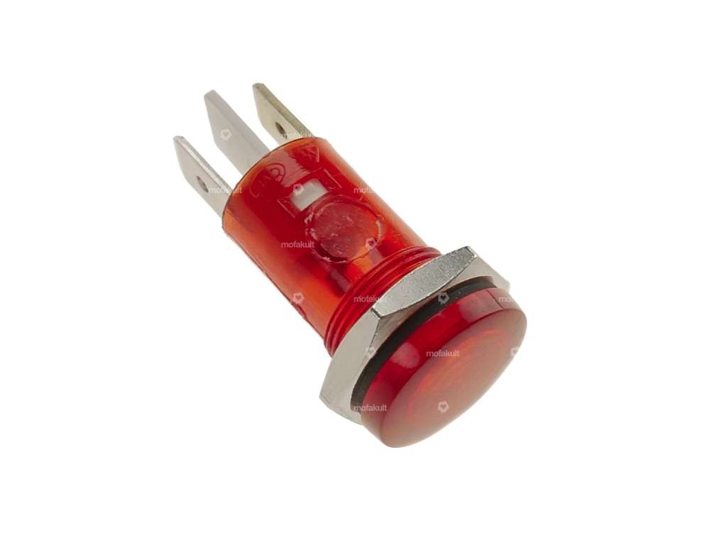 Indicator light red 6V Carousel Image 1