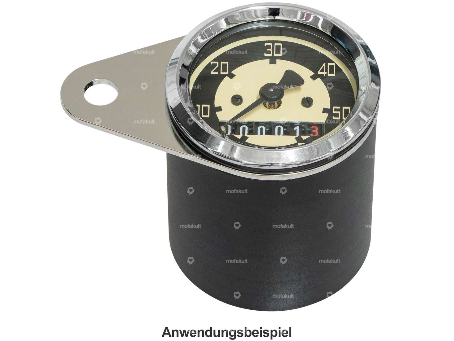 66HEROES speedometer bracket Ø 48 mm Inox (M8) Carousel Image 2