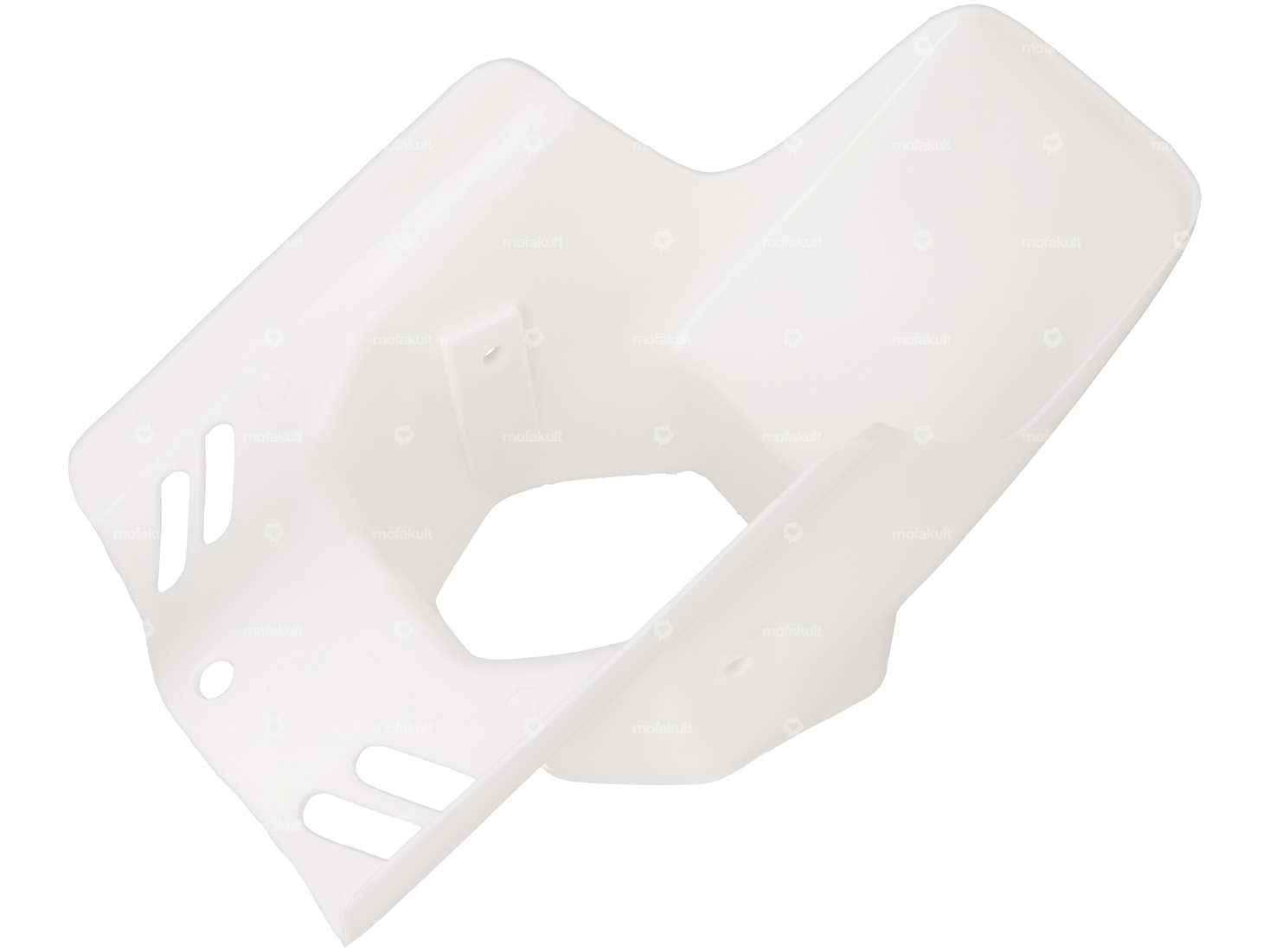 Front mask white angular Carousel Image 2