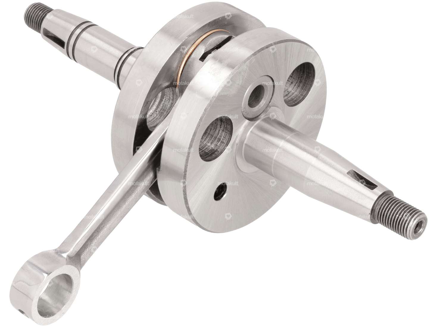 ADDY crankshaft full cheeks 33.5 mm stroke | Puch E50 Carousel Image 2