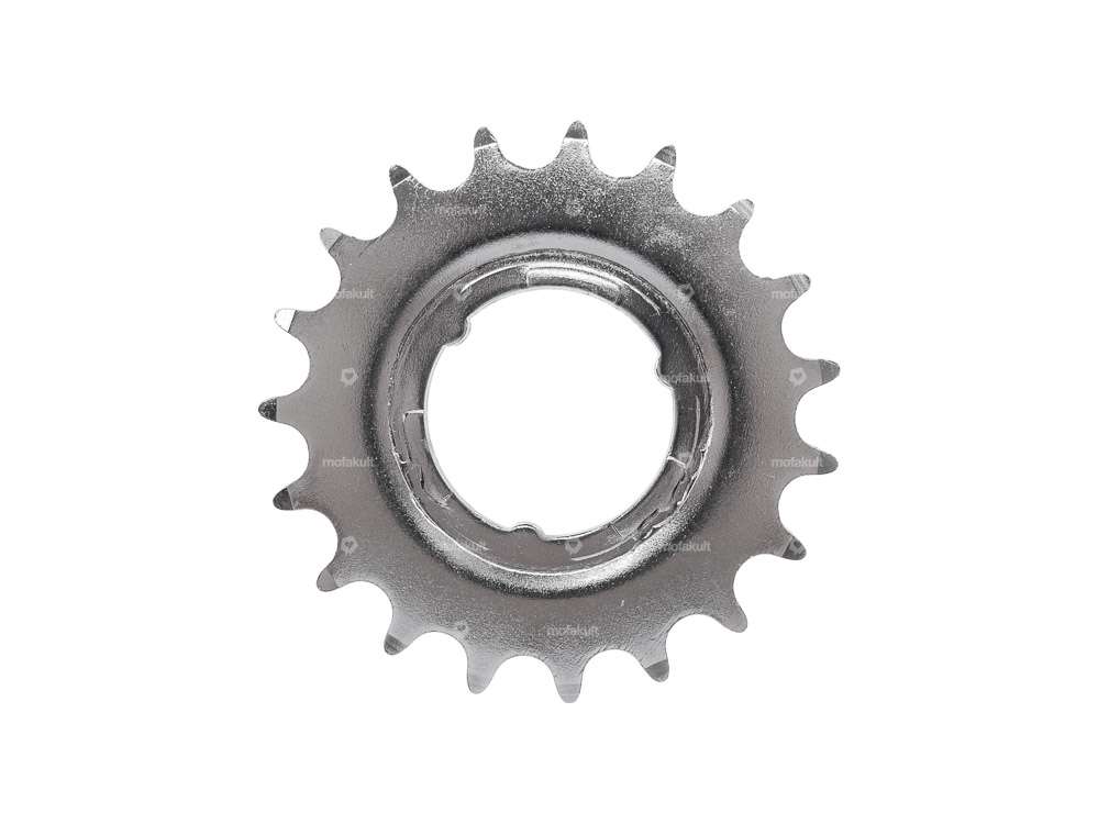 Rear sprocket 19 teeth chrome Carousel Image 2