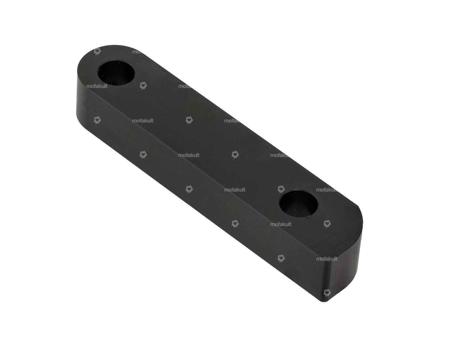 GPO clamp saddle mount aluminum black (CNC) | Puch Maxi Carousel Image 2