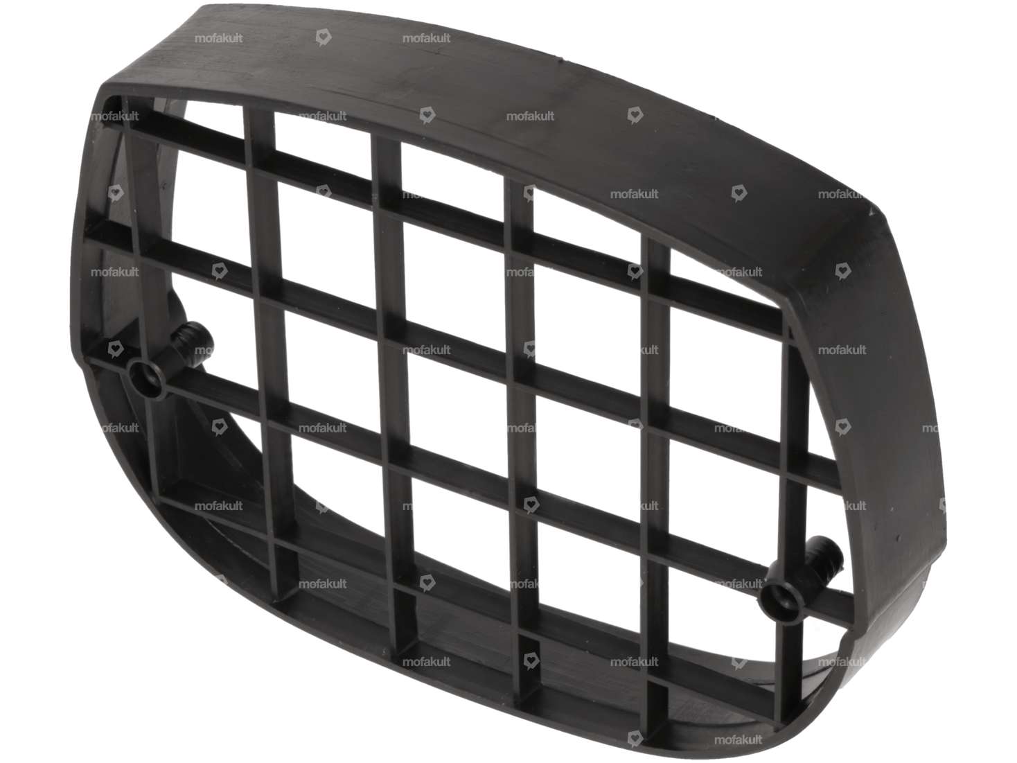 Cuppini lamp grille headlight angular black | Piaggio Ciao Carousel Image 1