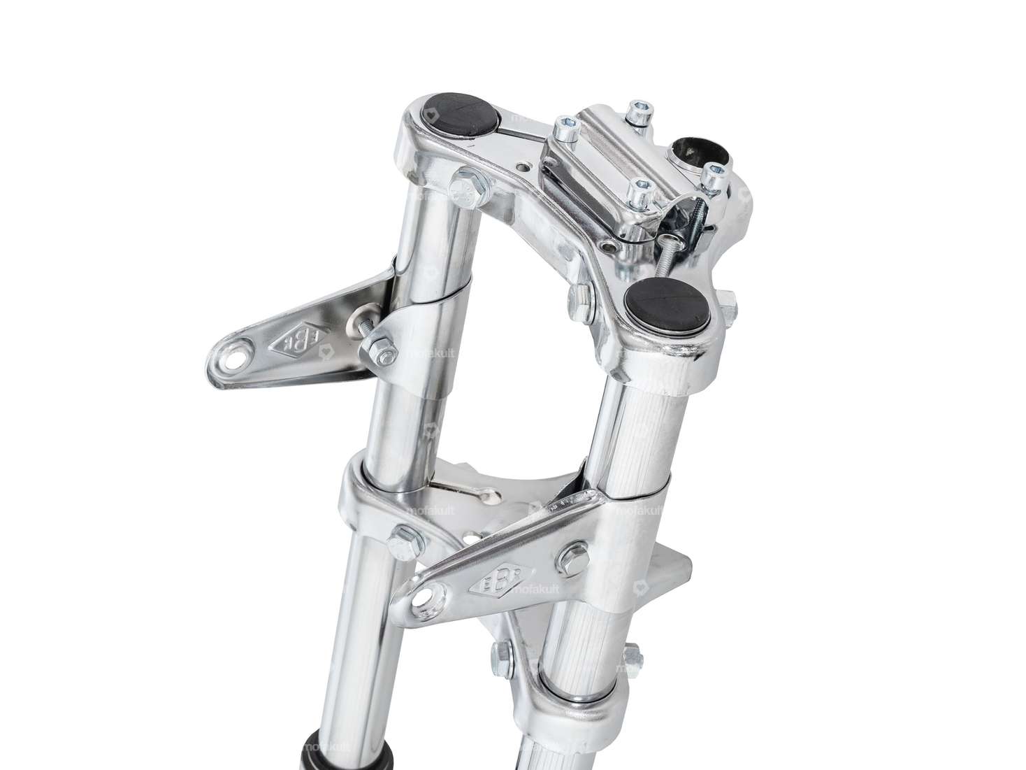 EBR fork telescopic (long) with lugs chrome | Puch Carousel Image 3