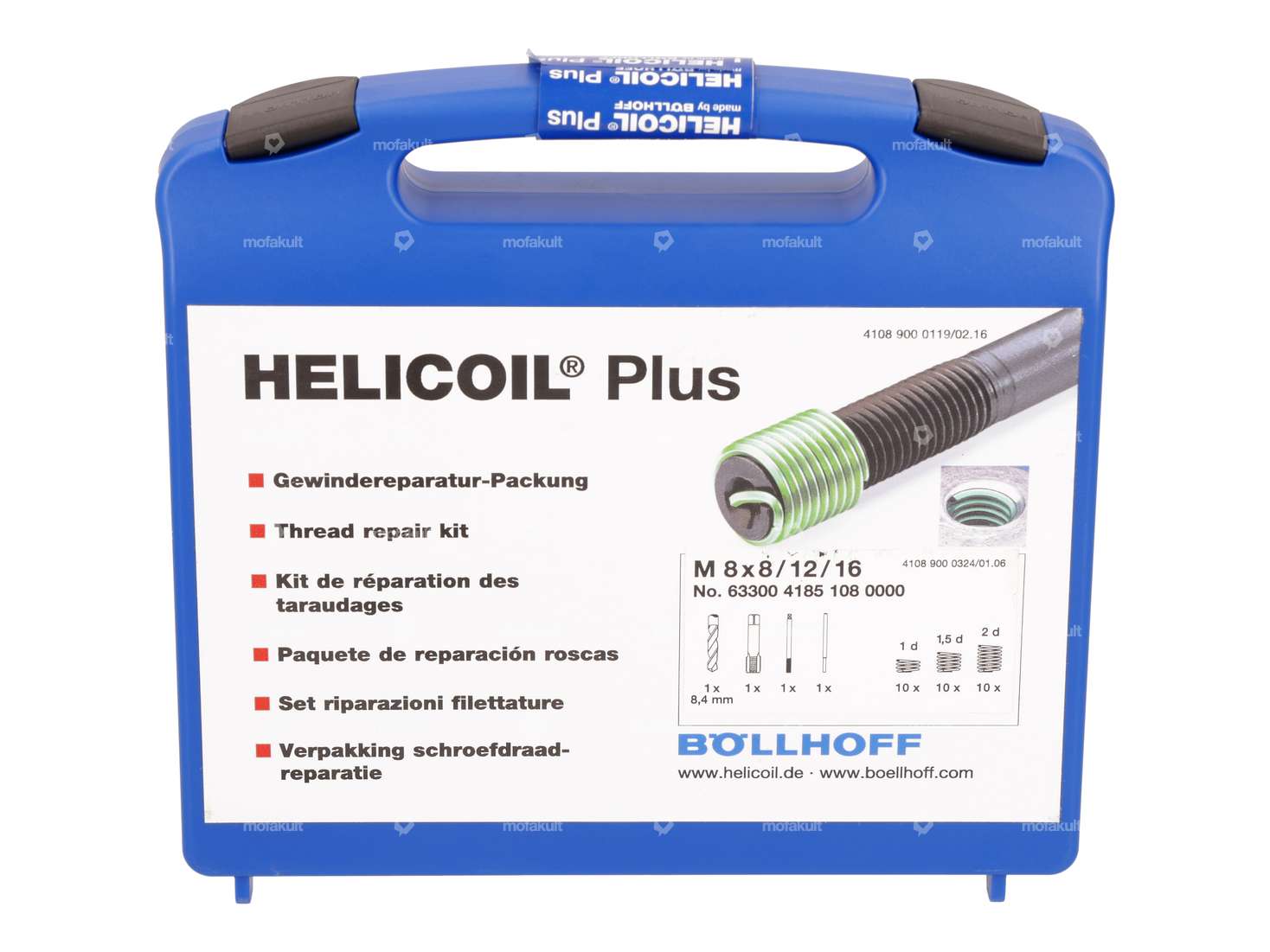 HeliCoil thread repair set M8 (professional tool) Carousel Image 1