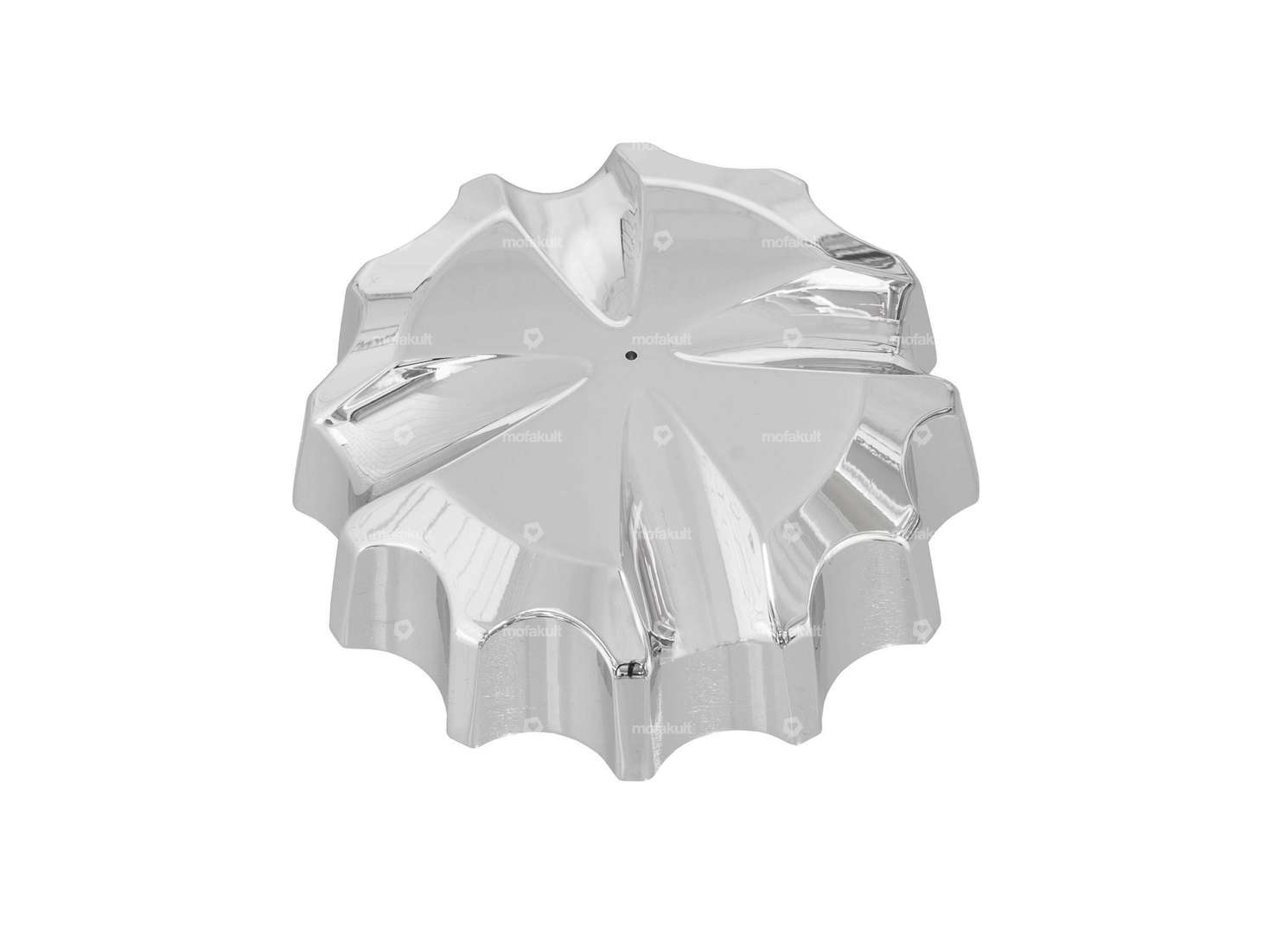 66HEROES Tank cap M45x1.5 "Iron Cross" aluminum chrome | Sachs Carousel Image 1