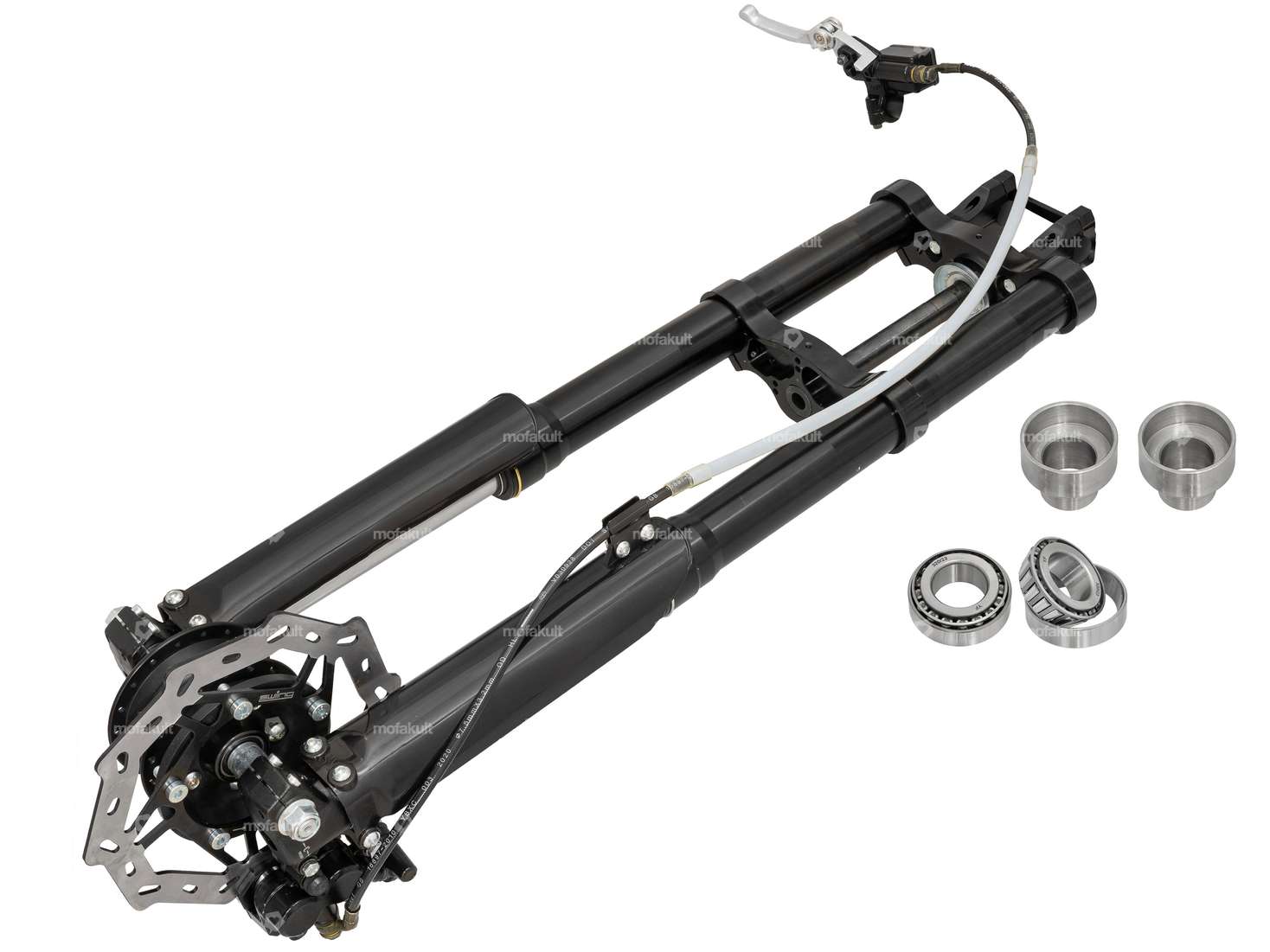 Hydraulic moped cross fork with disc brake | Puch Carousel Image 1