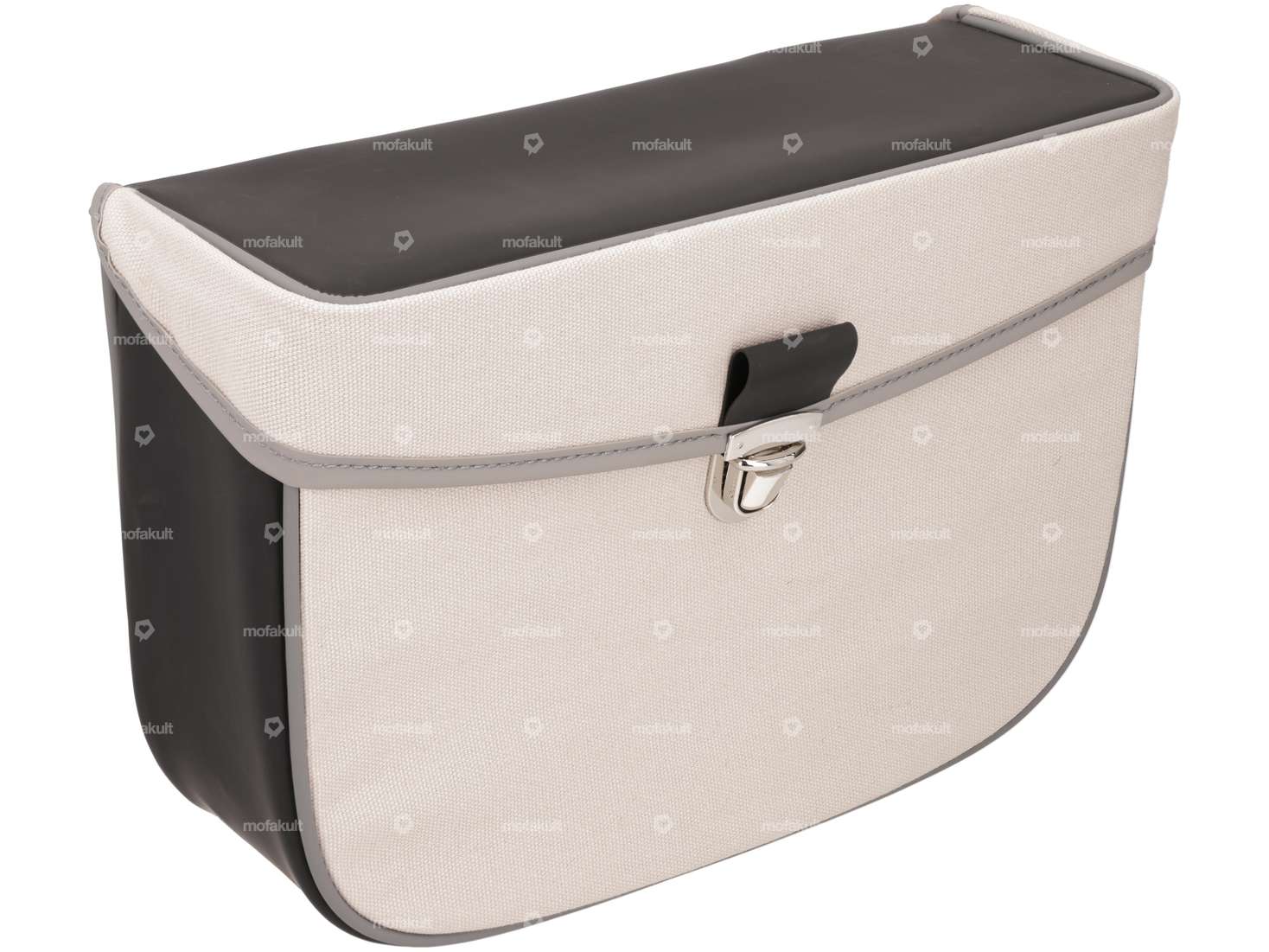 Luggage bag gray black Carousel Image 1