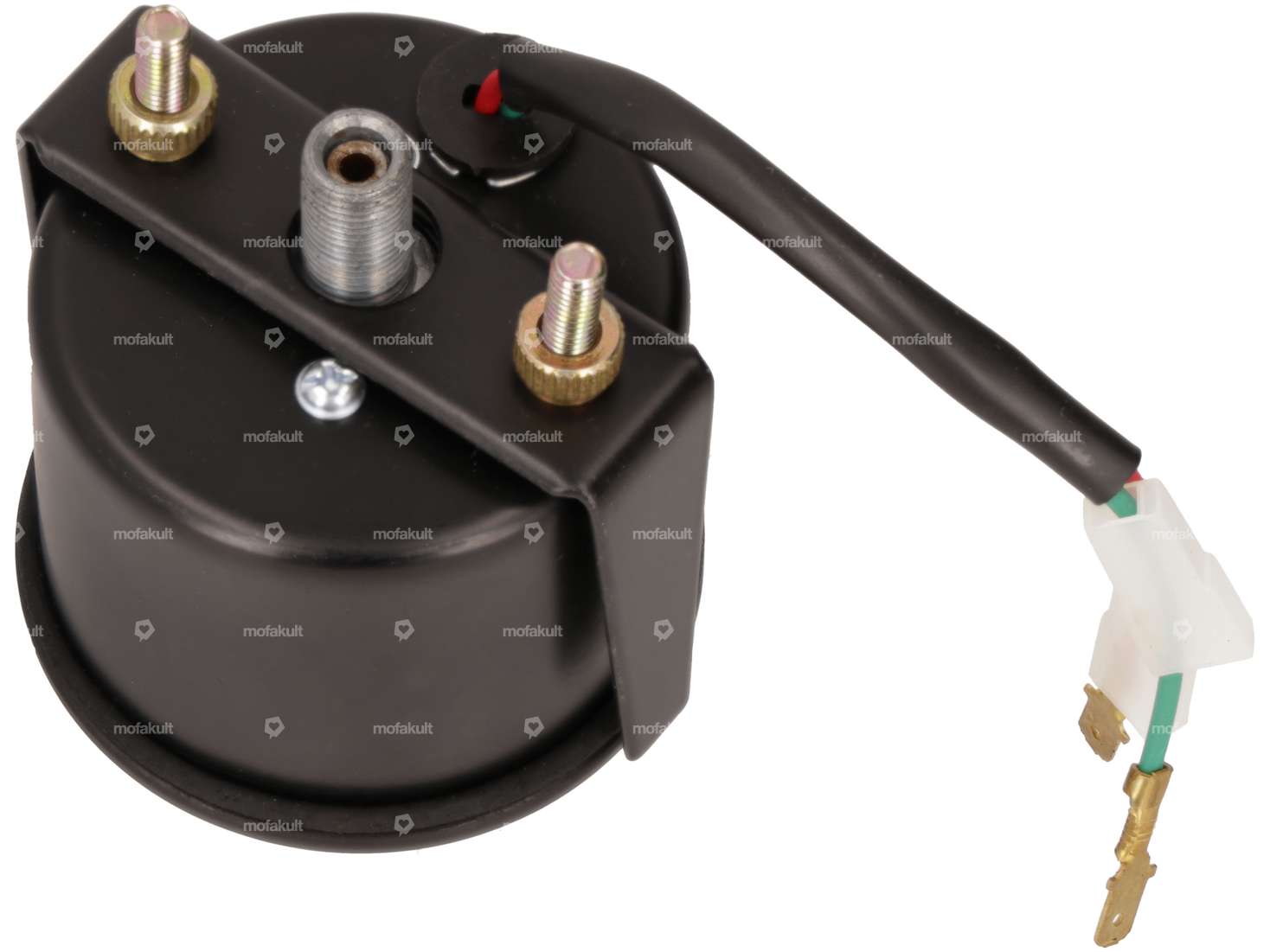 Speedometer 80 km/h Ø 60 mm illuminated (white dial) Carousel Image 2