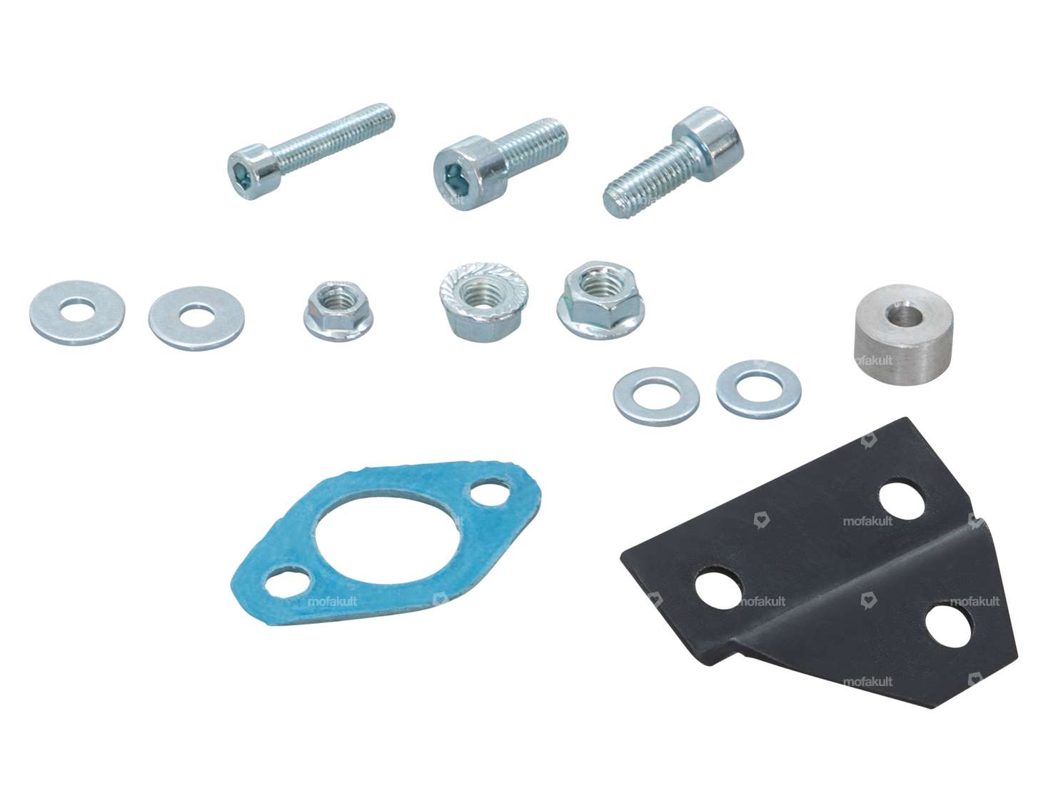 SITO Plus exhaust 25 mm straight outlet black | Tomos Carousel Image 2