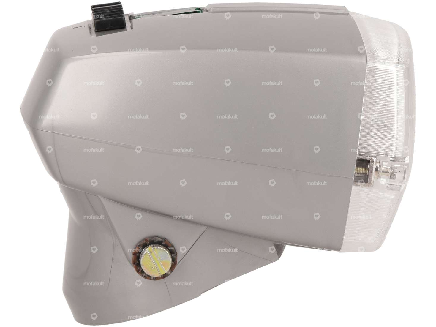 Aprilia Headlight, Gray, NOS | Piaggio Ciao P / SC Carousel Image 2
