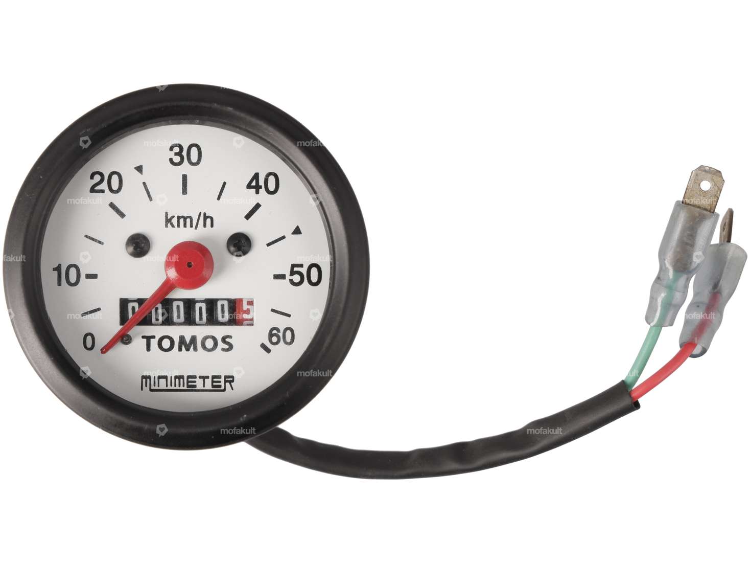 Speedometer 60 km/h Ø 60 mm illuminated | Tomos Carousel Image 3