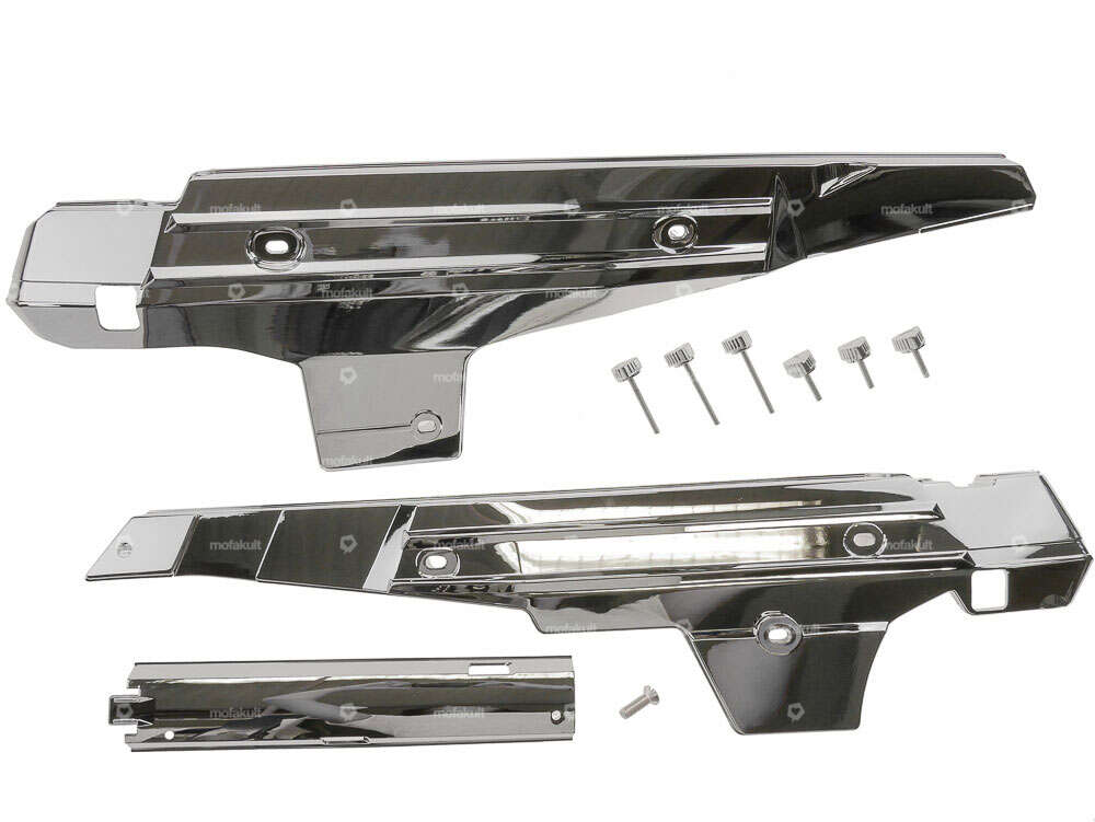 Set frame cover Puch Maxi S chrome Carousel Image 1
