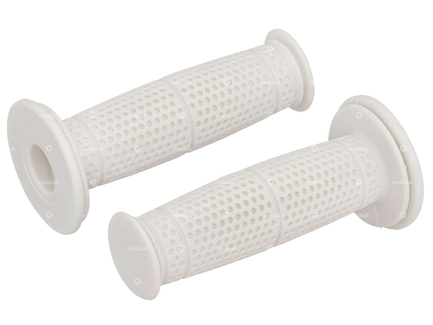 Vintage perforated automatic handles white Carousel Image 1