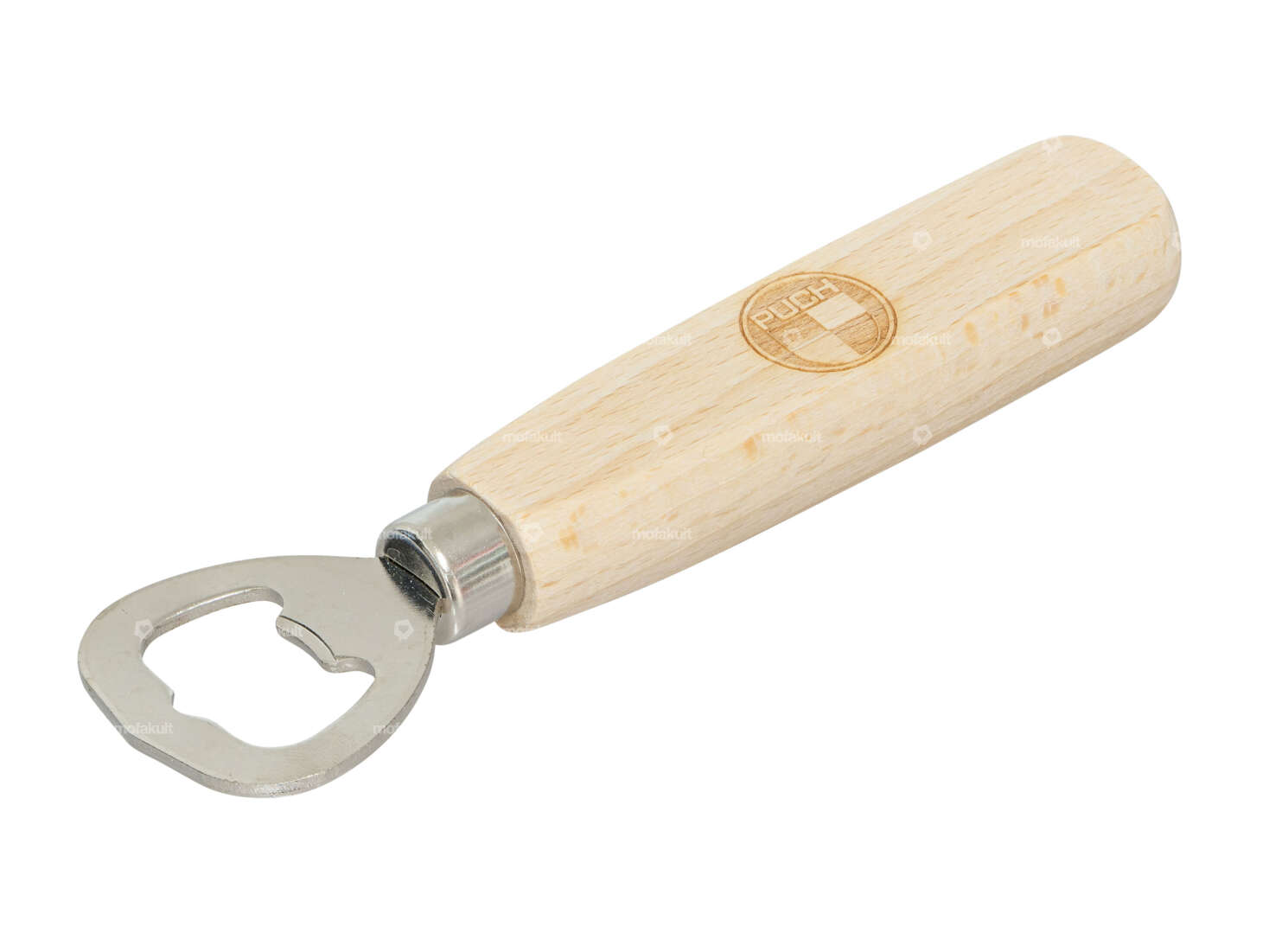 Bottle opener "Puch" wooden handle Carousel Image 1